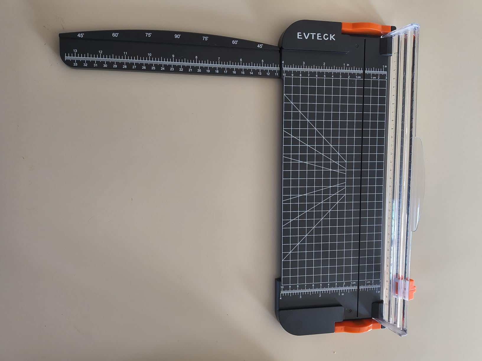 Evteck A4 Paper Cutter Slider Trimmer for Cardstock Photo Vinyl customer photo 2