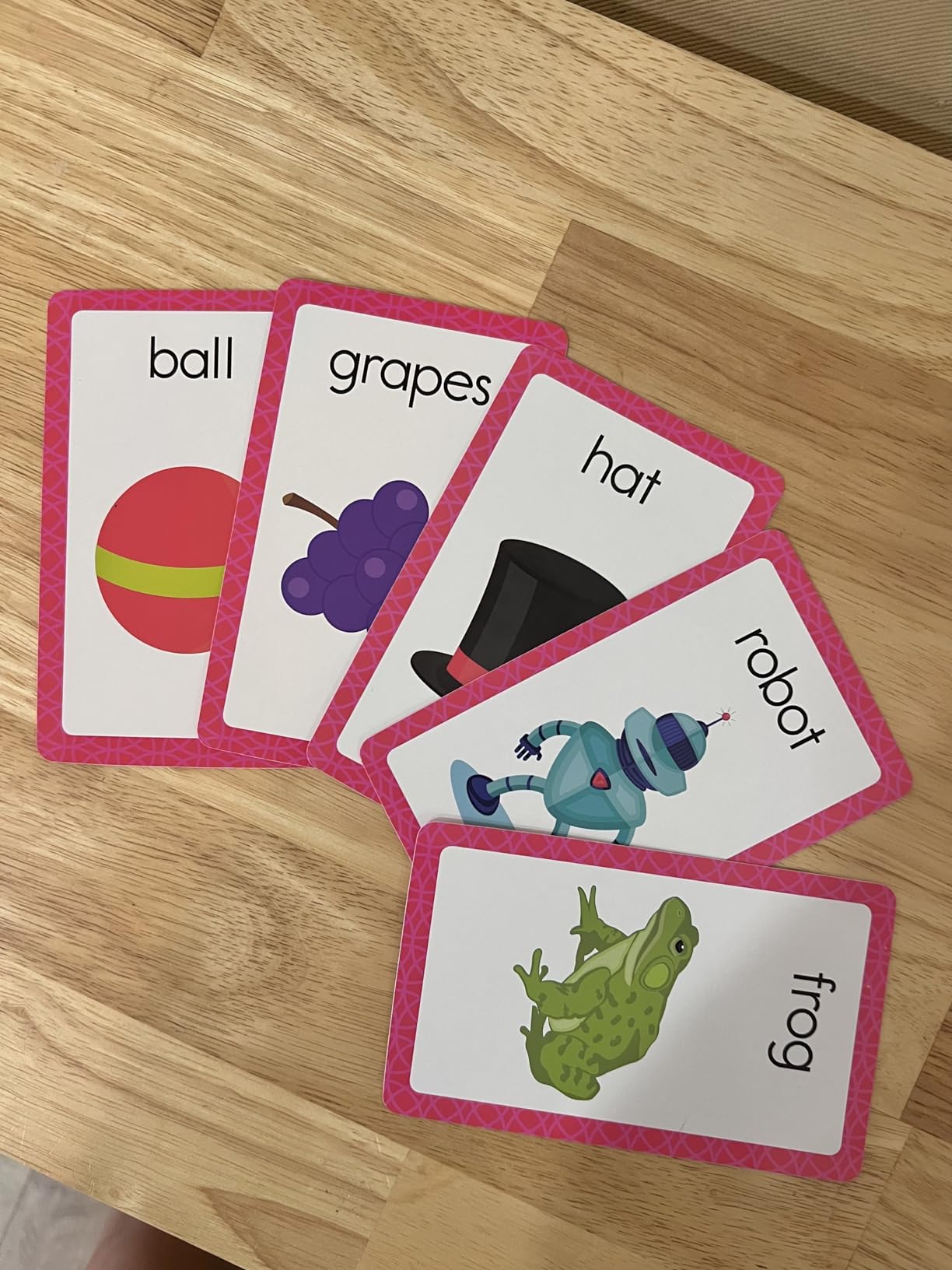 Carson Dellosa Toddler Flash Cards 4-Pack for Preschool Learning Activities customer photo 2