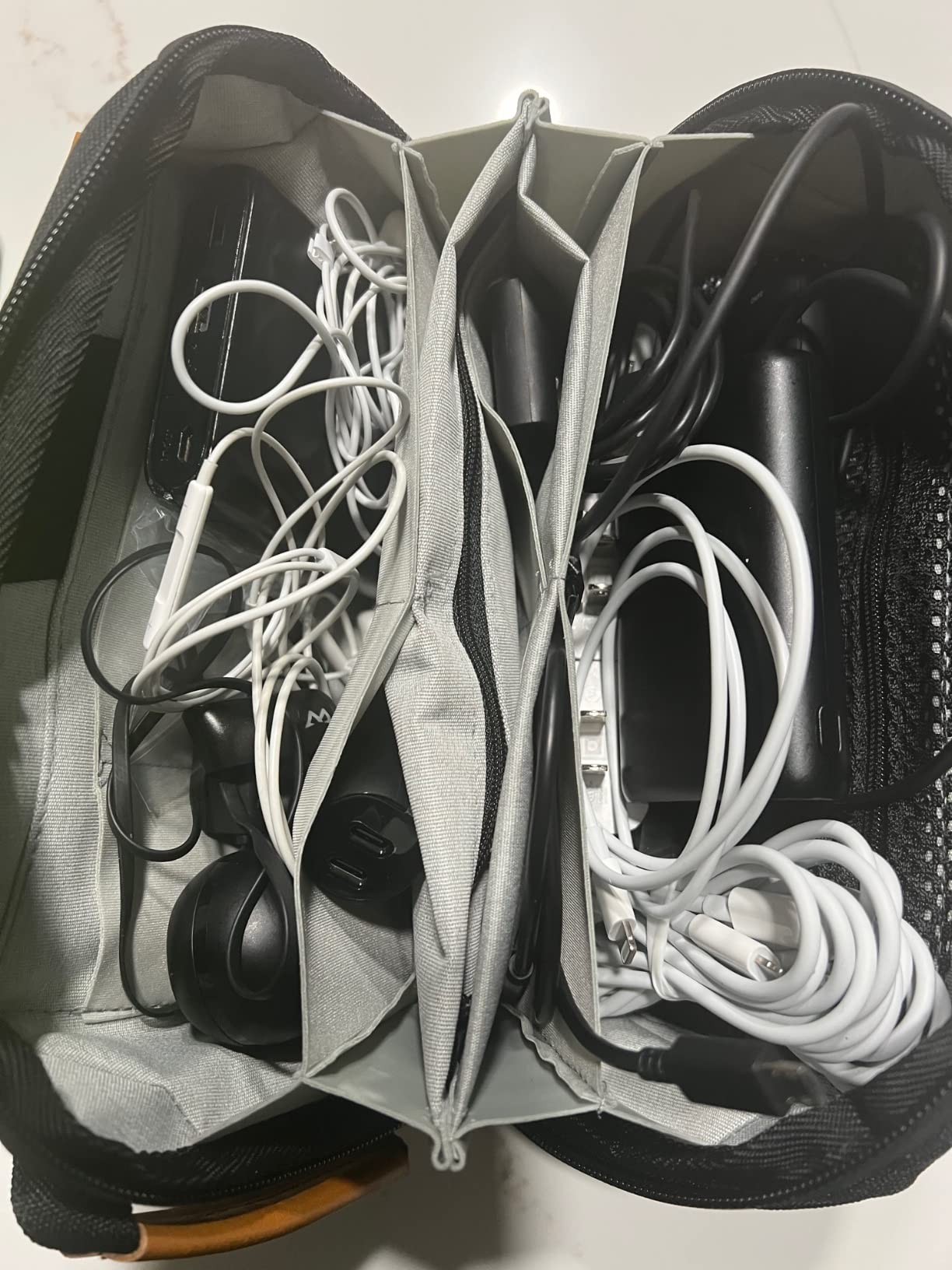TRIPPED Travel Gear Tech Organizer Pouch for Cables and Accessories customer photo 2