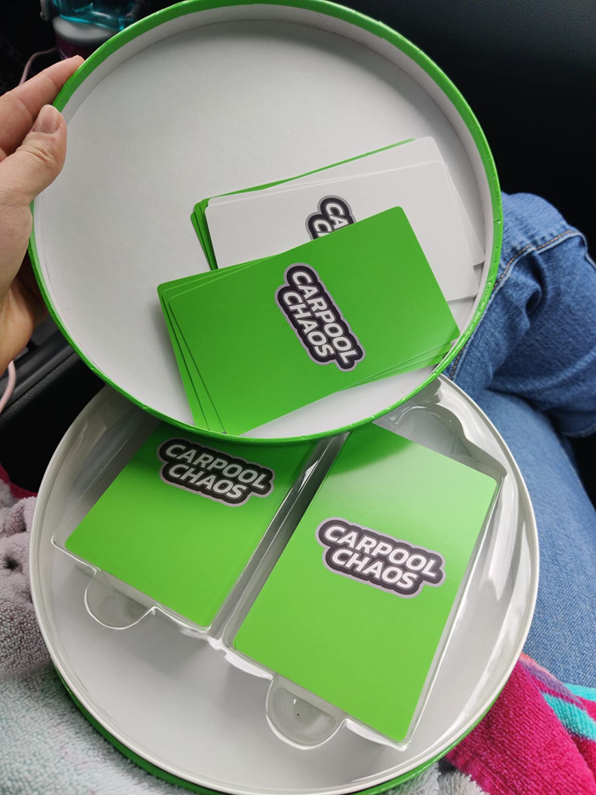 Carpool Chaos - Super Fun Car Games, Travel Games, Road Trip Games for Kids 8-12, Road Trip Essentials for Childs and Adults, Car Game Kids customer photo 1