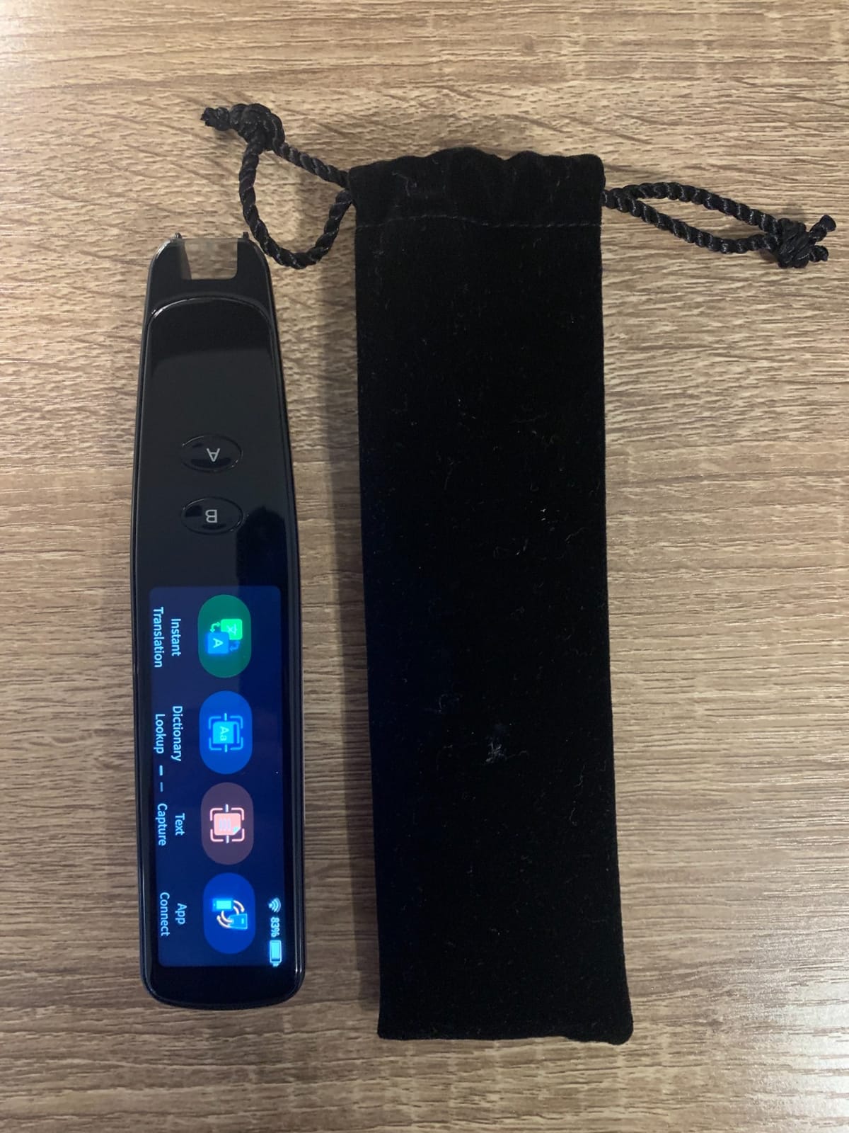 PenPower WorldPenScan Go - Translation Pen with Scanning, Reading, Audio Recording, Live Interpretation, and AI Reading Buddy for Kids customer photo 1