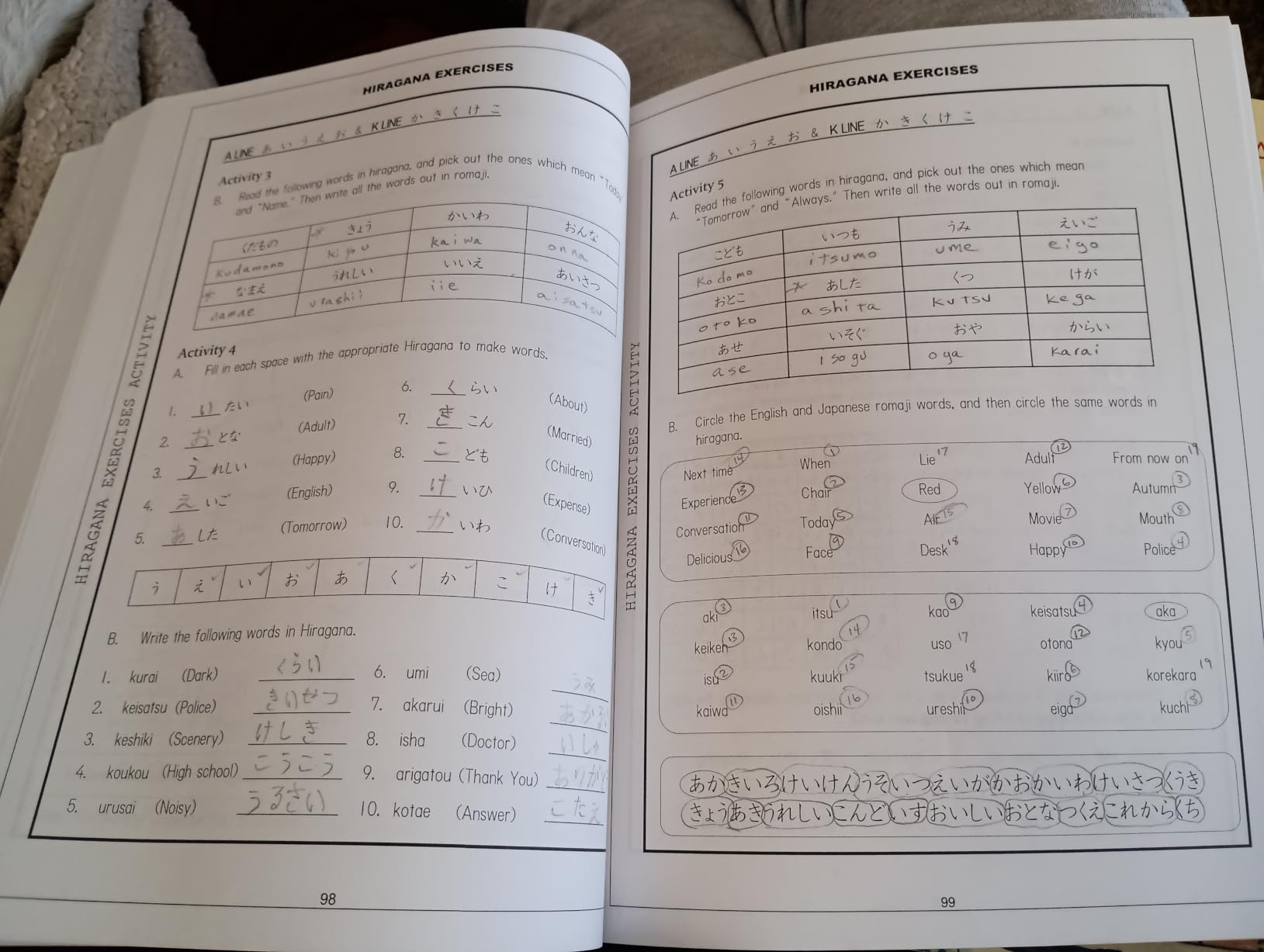 Learning Japanese Workbook for Beginners: Hiragana Katakana And Kanji - Quick and Easy Way to Learn the Basic Japanese Up-to 300 Pages (EXPANDED EDITION) customer photo 2