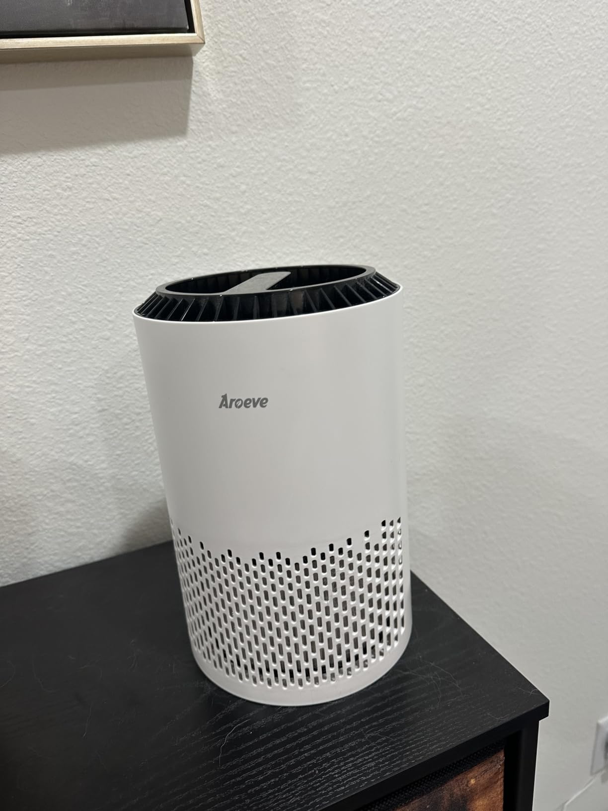 AROEVE Air Purifiers for Bedroom with Sleep Mode Speed Control-MK01A(White) customer photo 1