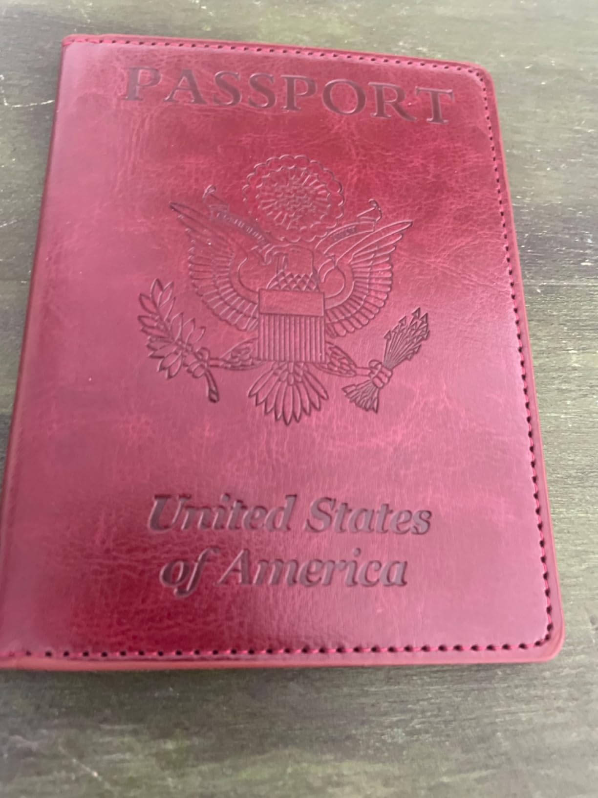 Passport Holder Wallet Cover Case RFID Blocking Slot Travel Accessories customer photo 2