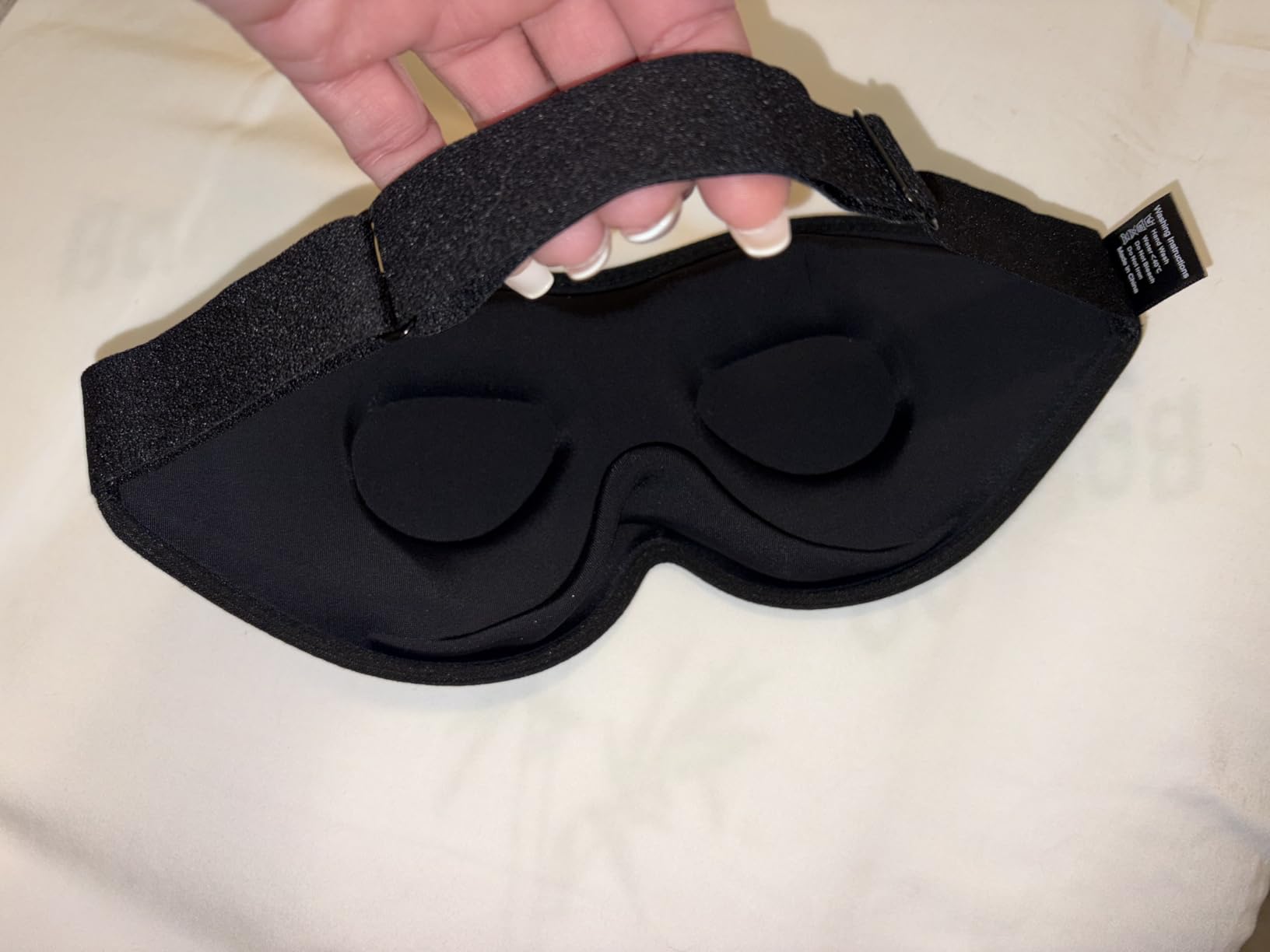 LitBear Sleep Mask for Side Sleeper Women Men, Eye Mask for Sleeping customer photo 1