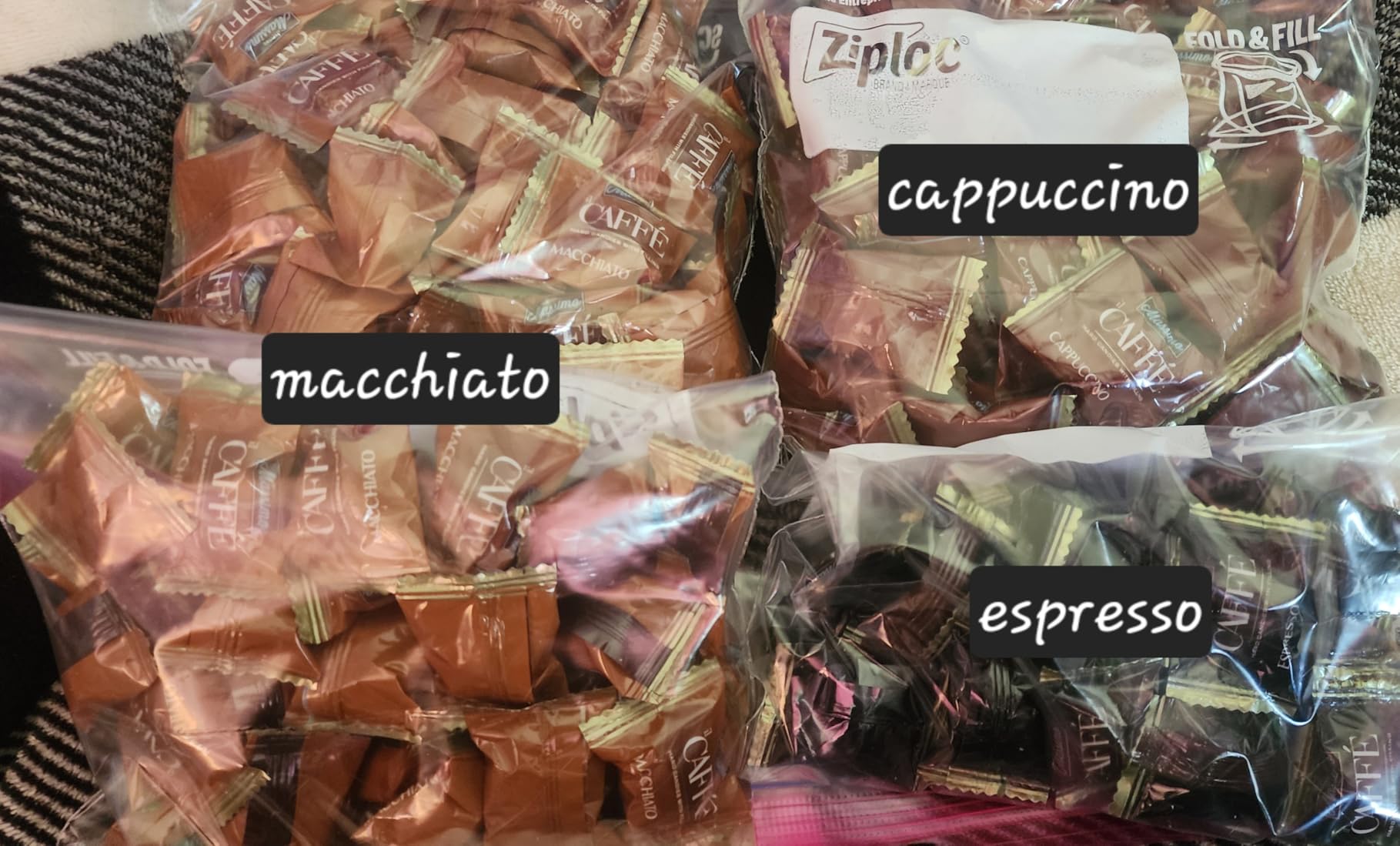 Maestro Massimo Assorted Coffee Candy - Individually Wrapped 7.05 oz Bag, 3mg Caffeine per Hard Candy, Original Espresso, Macchiato, Cappuccino Flavored, Made with Bold Arabica Coffee (Pack of 1) customer photo 2