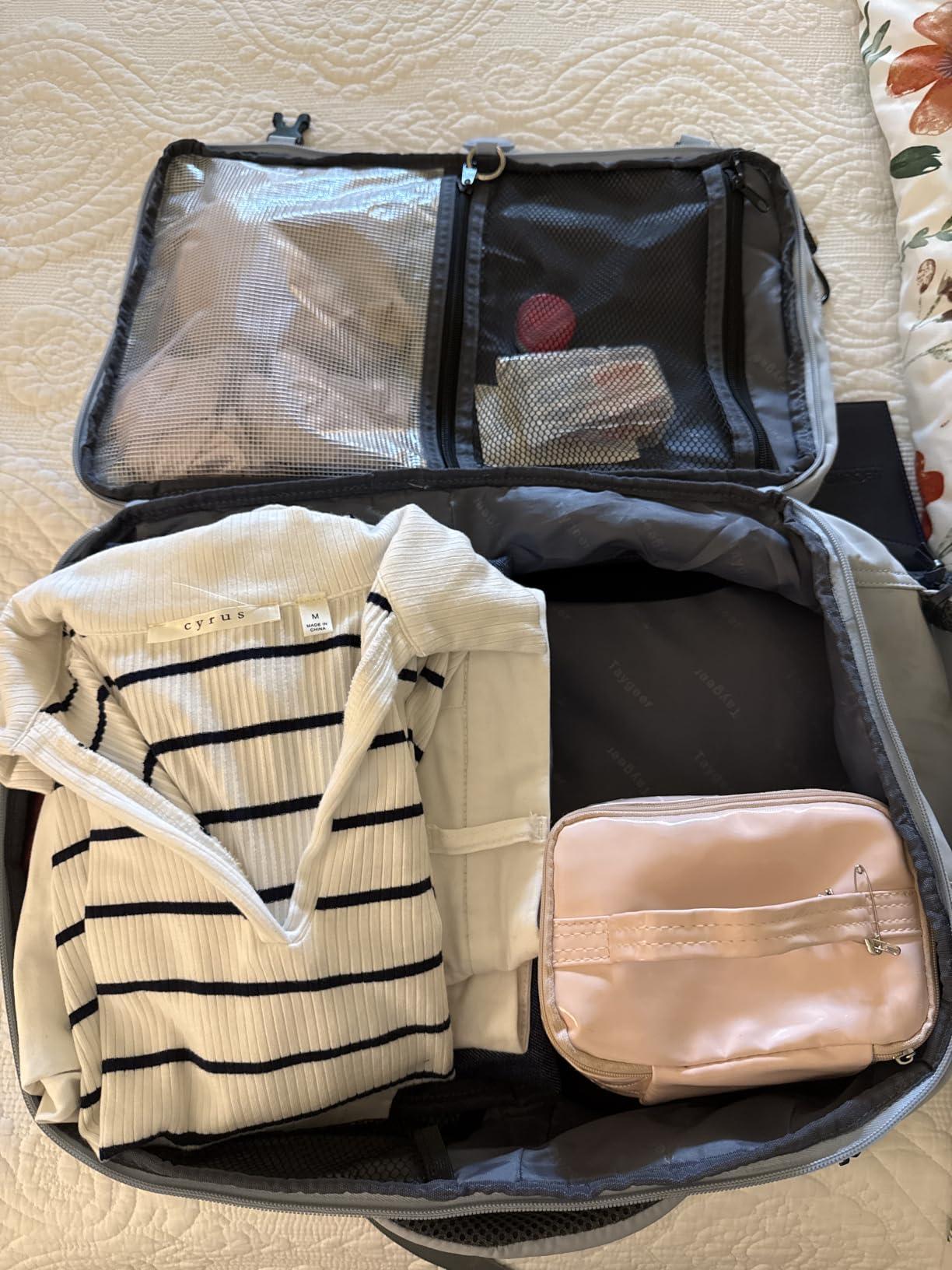 Taygeer Travel Backpack for Women, TSA Carry On Backpack Flight Approved customer photo 2