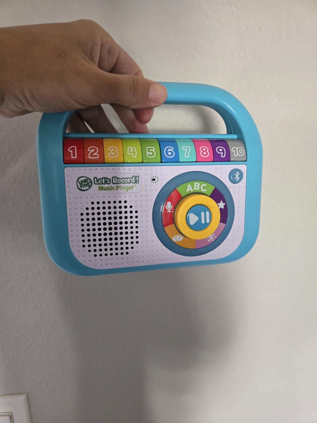 LeapFrog Let’s Record! Music Player, Teal customer photo 2