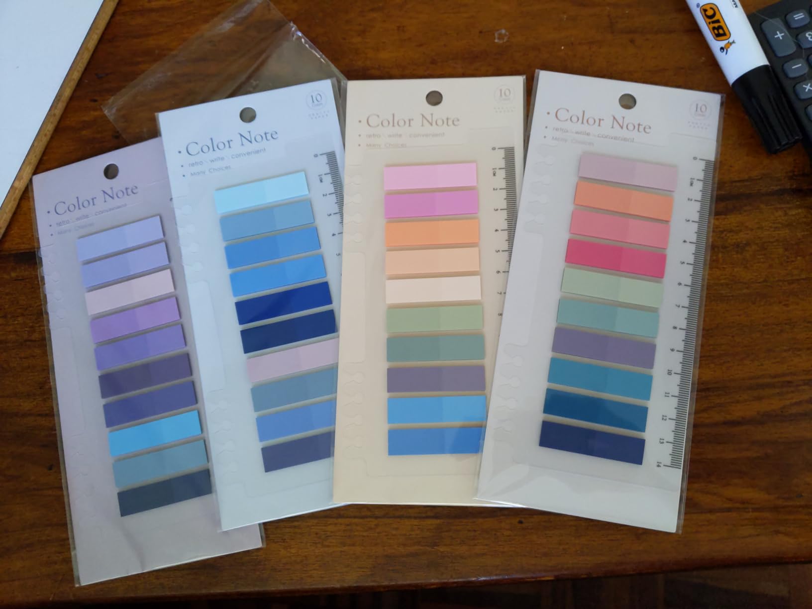 Potanro Sticky Tabs 800 Pcs Book Tabs Colorful Sticky Index Tabs customer photo 1