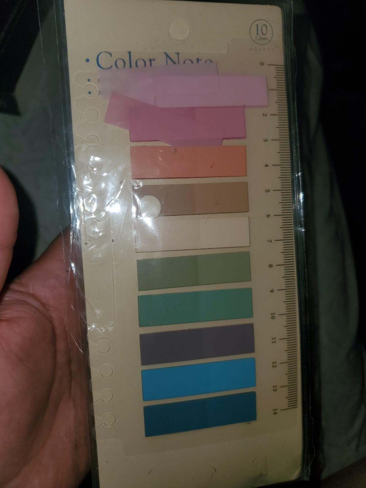 Potanro Sticky Tabs 800 Pcs Book Tabs Colorful Sticky Index Tabs customer photo 2