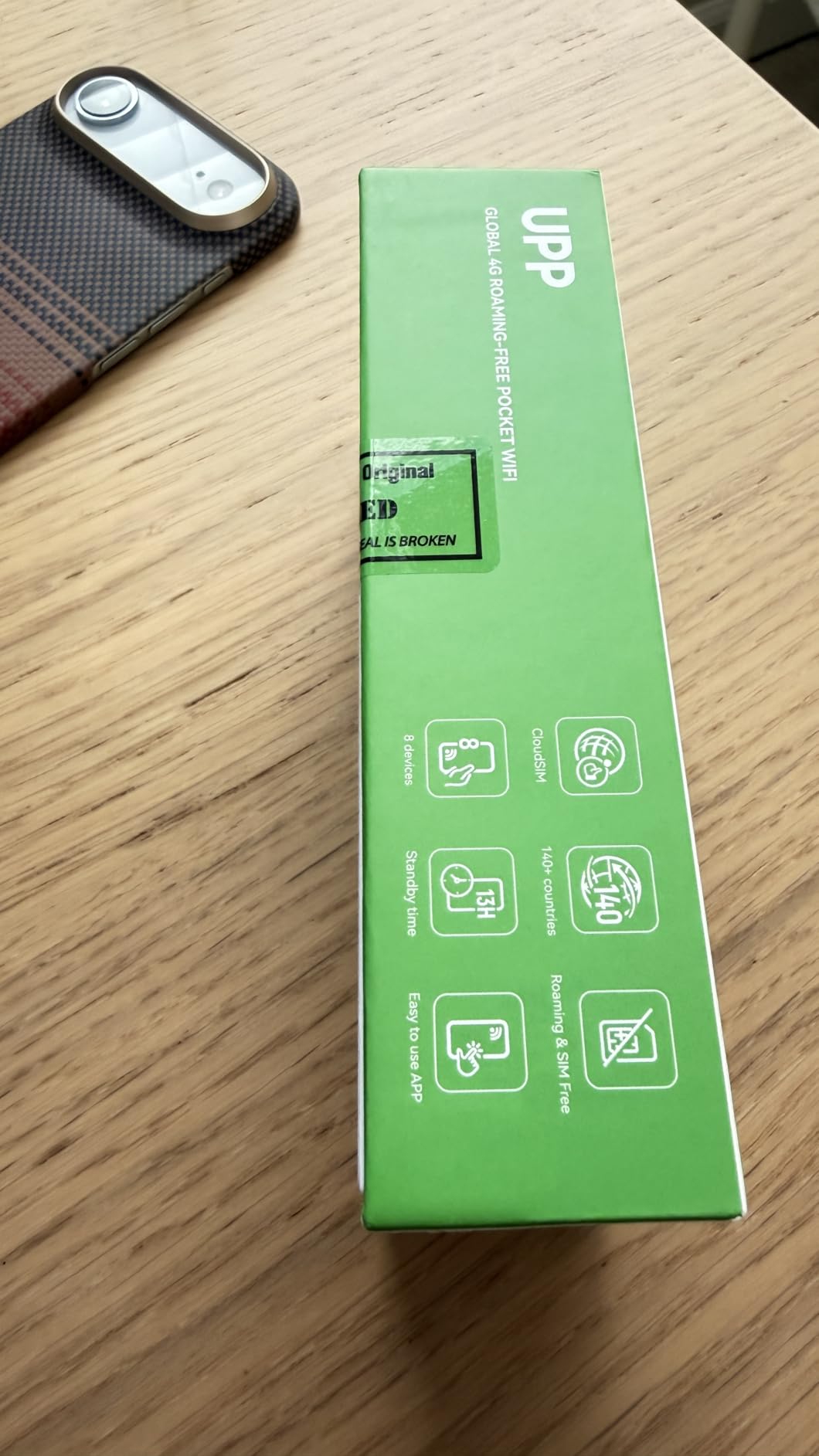 GlocalMe UPP 4G Portable WiFi Hotspot for Travel in 200+ Countries/Region customer photo 2