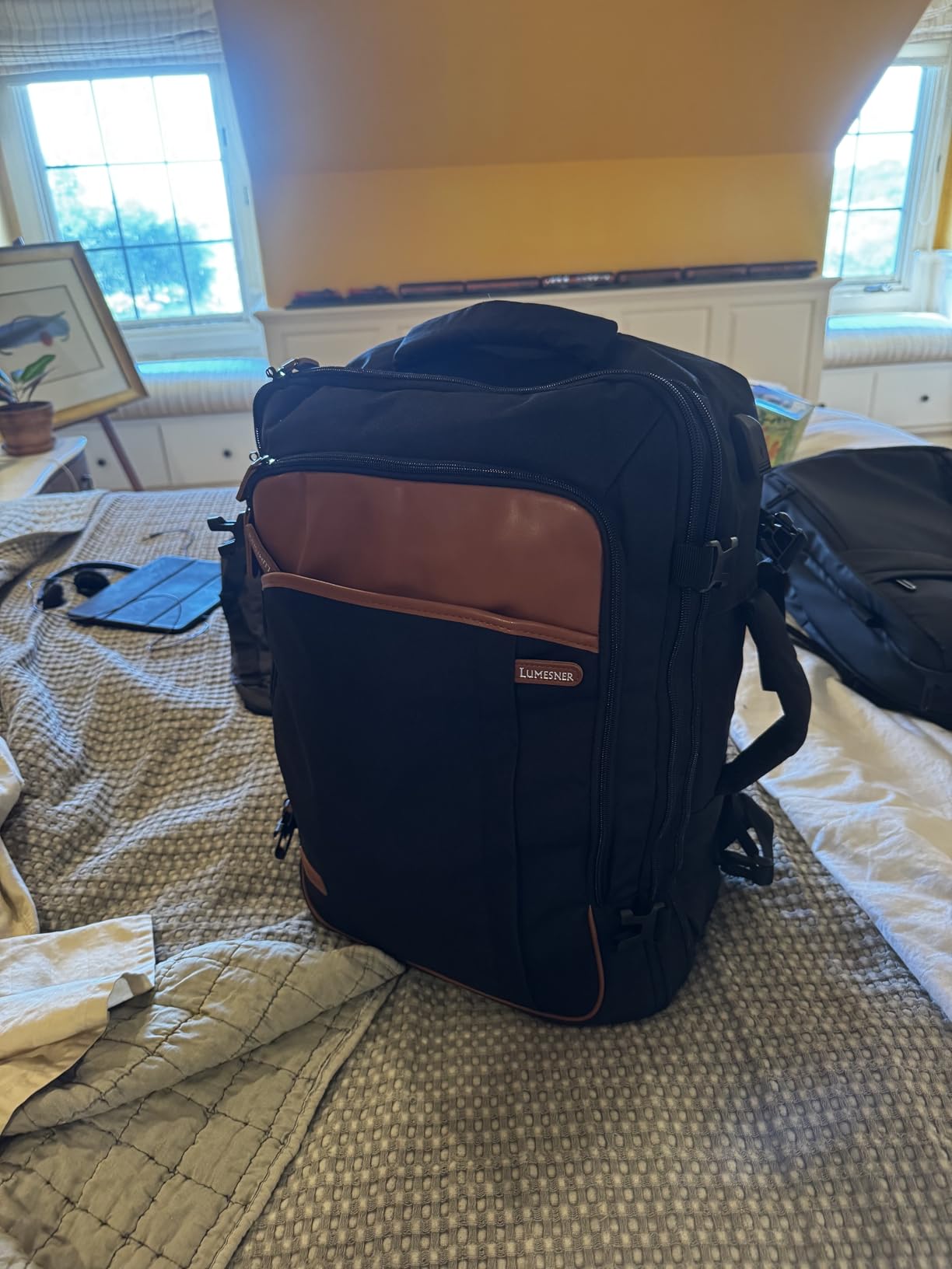 Lumesner 40L Expandable Carry On Travel Backpack with 4 Packing Cubes customer photo 2