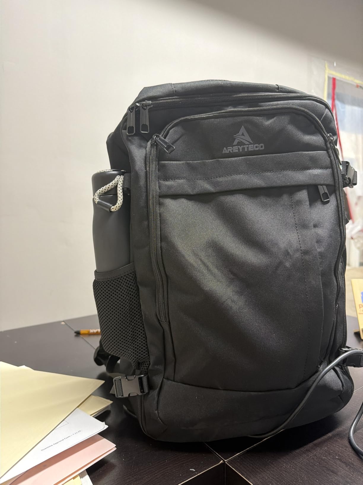 AREYTECO Travel Backpack, 50L Expandable Large Carry On Backpack for Men customer photo 2