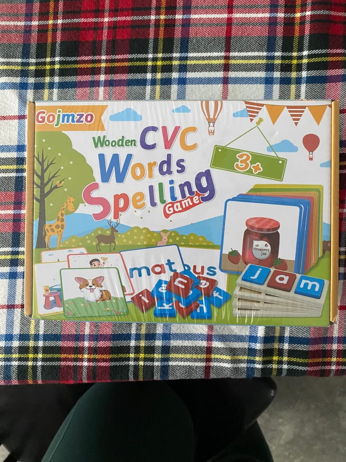 Wooden CVC Word Spelling Games, Montessori Educational Learning Toys Gifts customer photo 2