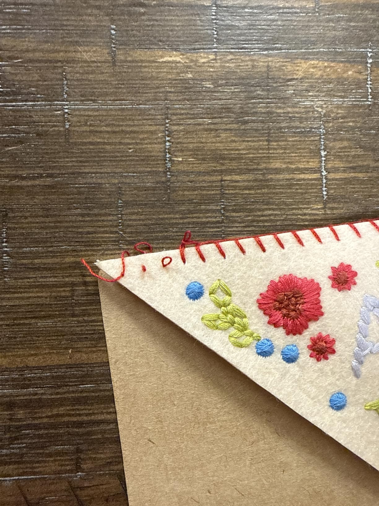 Personalized Hand Embroidered Corner Bookmark, 26 Letters Cute Flower Embroidered Corner Bookmark Embroidery Book Marker Clip for Book Lovers Bookmarks for Reading Lovers Meaningful GIF (Summer, L) customer photo 1
