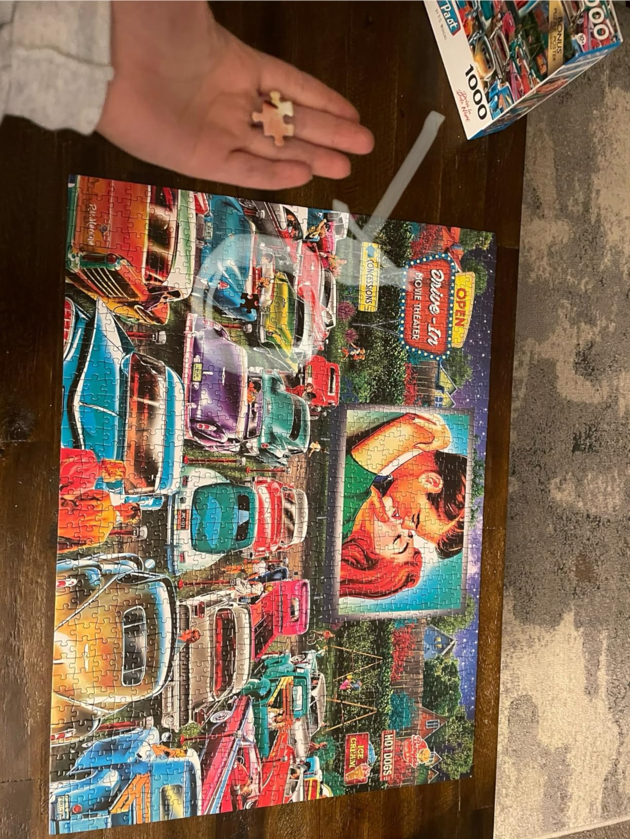 RoseArt - Back to The Past - Ice Cream Truck Day - 1000 Piece Jigsaw Puzzle for Adults customer photo 1