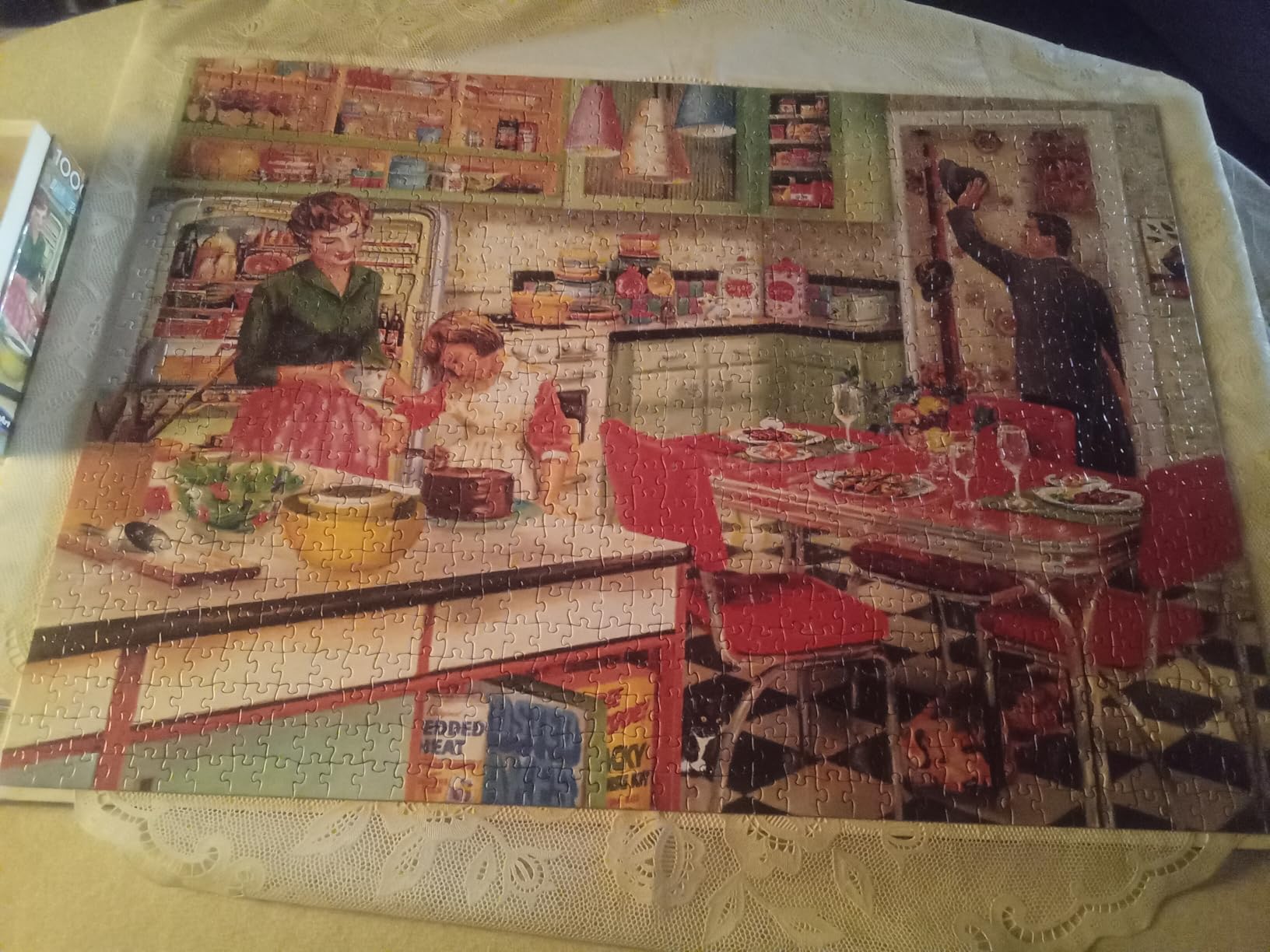 RoseArt - Back to The Past - Ice Cream Truck Day - 1000 Piece Jigsaw Puzzle for Adults customer photo 2