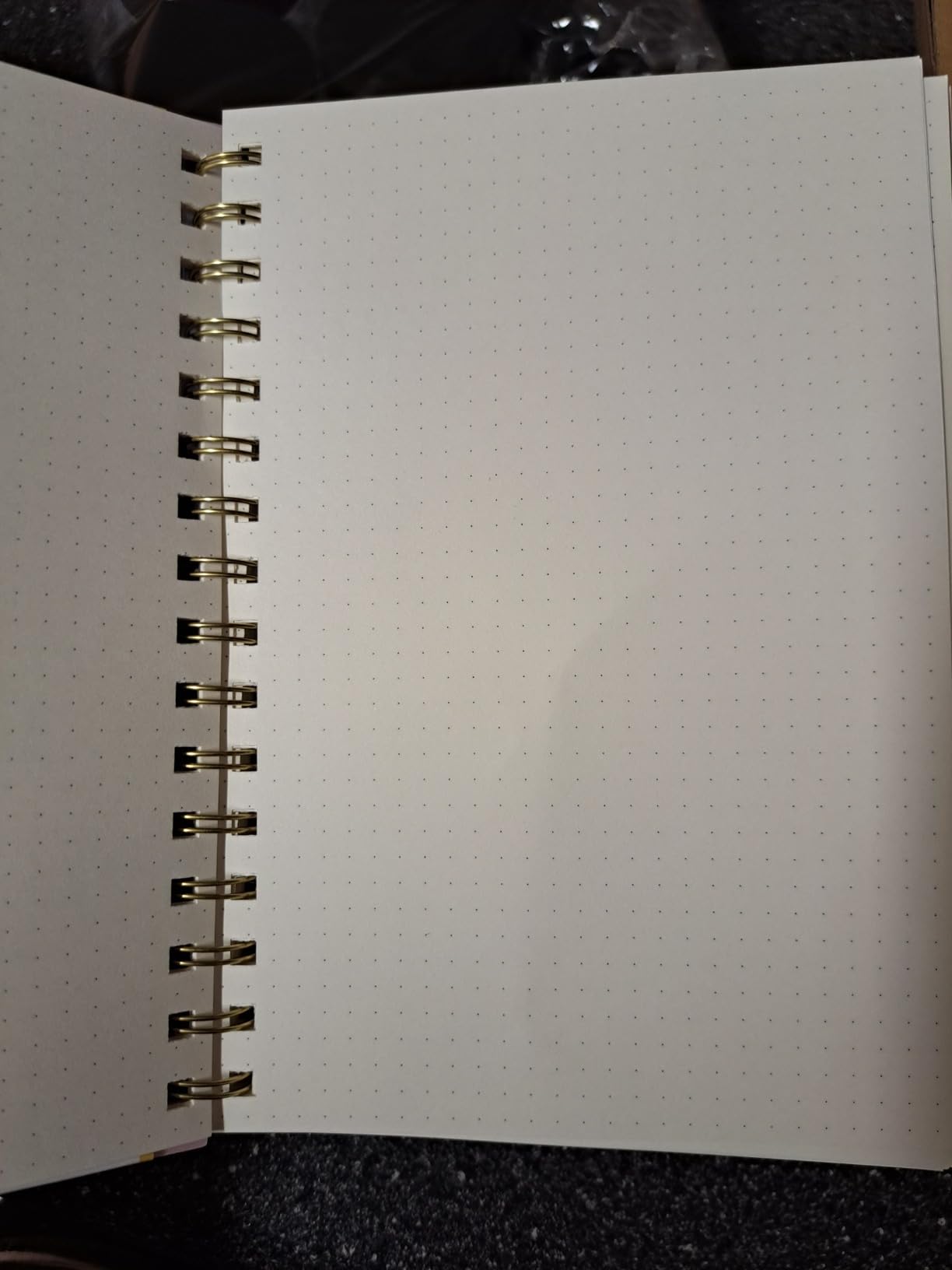 Yoment Dot Grid Spiral Notebook A5 Spiral Bullet Dotted Journal 160 Pages customer photo 2