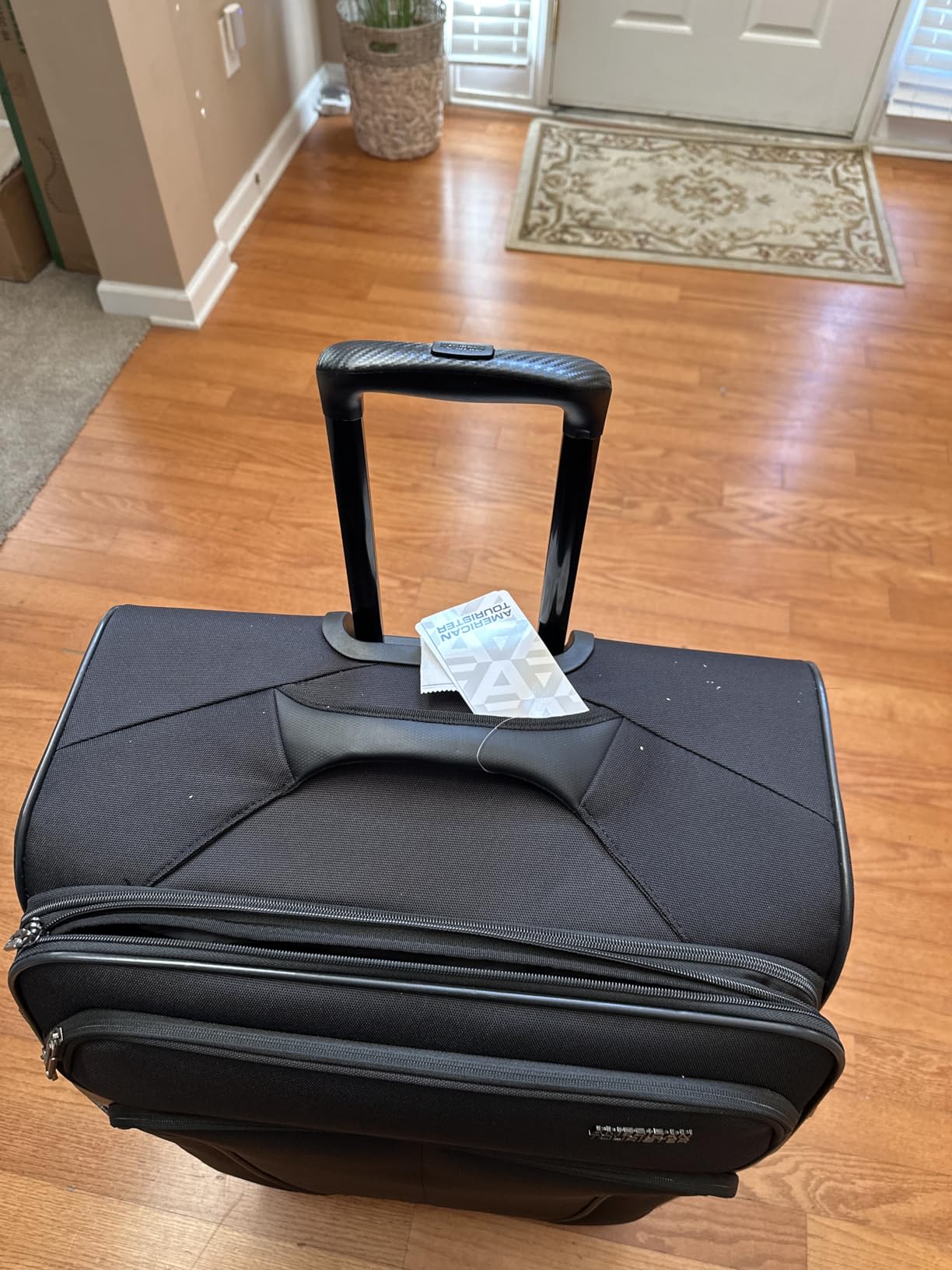 American Tourister 4 KIX 2.0 Expandable Softside Luggage with Spinner Wheels, 20 SPINNER, CLASSIC BLUE customer photo 1