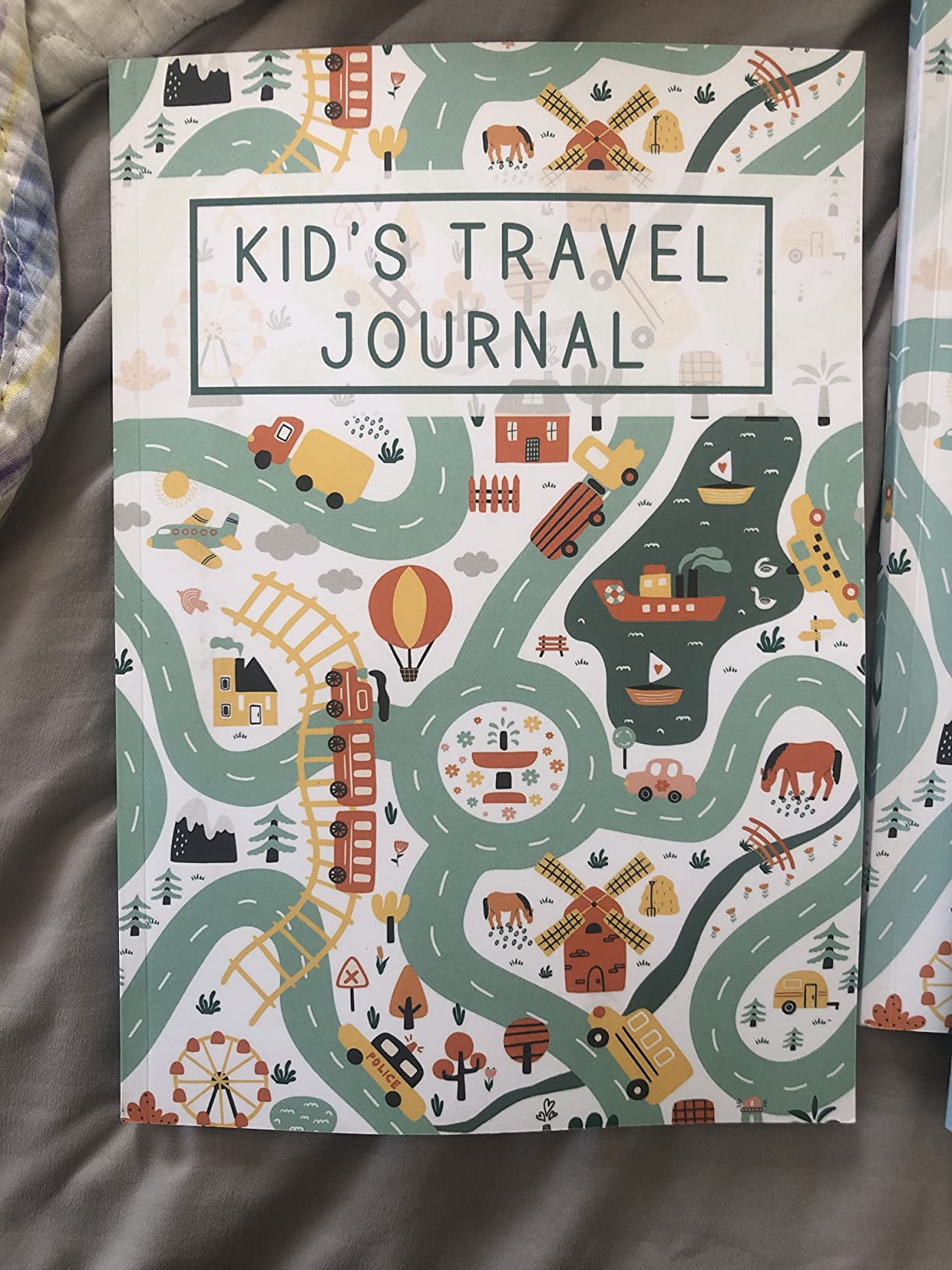 Kid's Travel Journal: A Traveling Journal for Kids with Prompts to Document Their Fun and Awesome Moments during Vacations and Trips customer photo 1