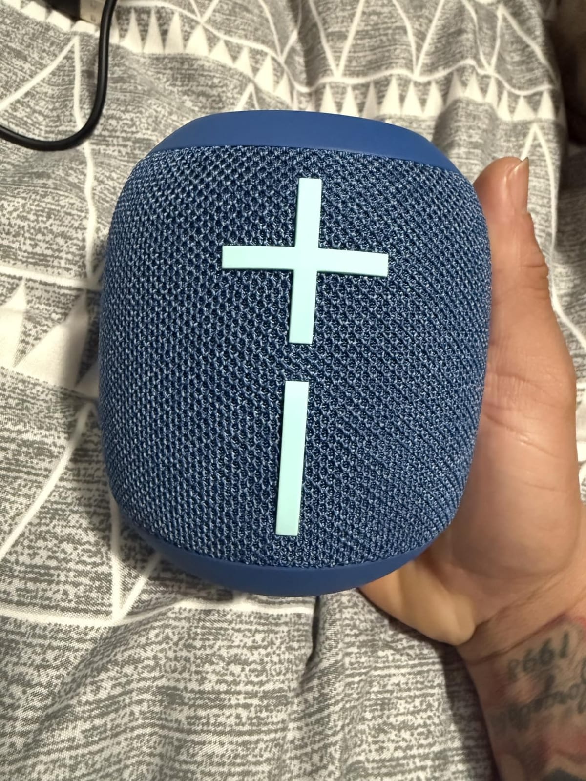 Ultimate Ears WONDERBOOM 4 Portable Waterproof Speaker - Blue customer photo 1