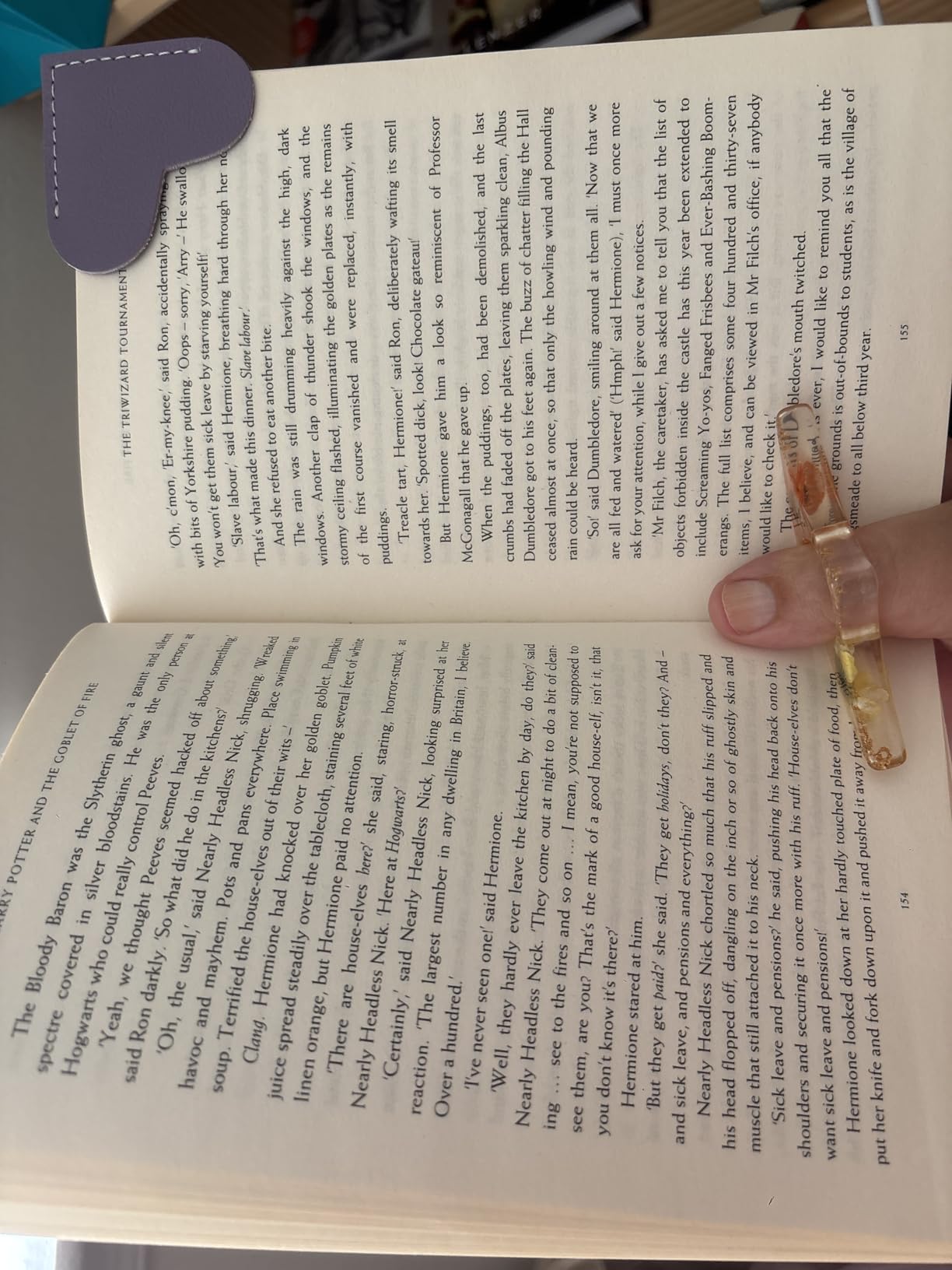 Leather Heart Bookmarks - Winjeto 6 Pieces Cute Book Marks Lovers Gifts customer photo 2
