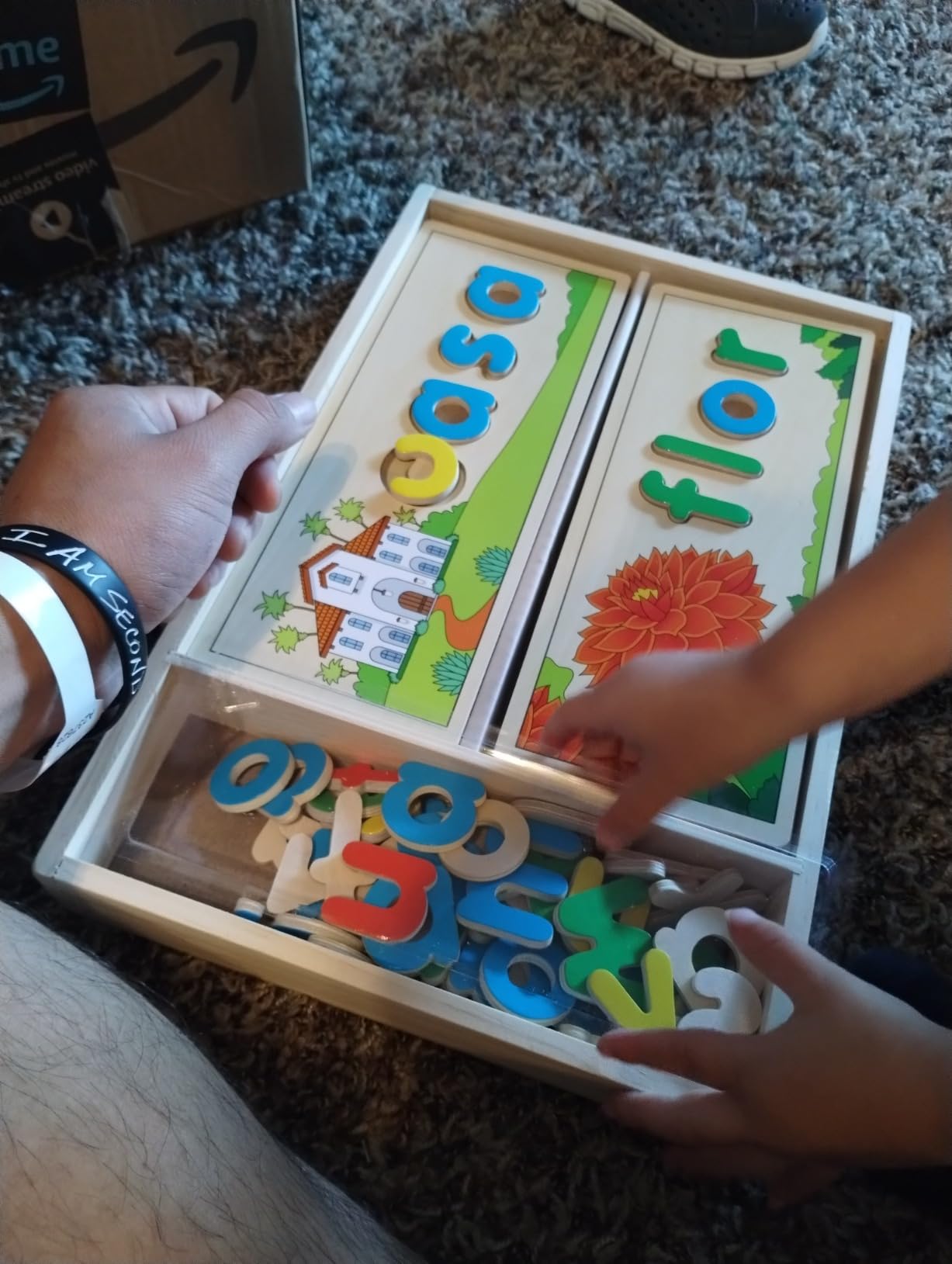 Melissa & Doug Spanish See & Spell Educational Language Learning Toy - FSC-Certified Materials customer photo 1