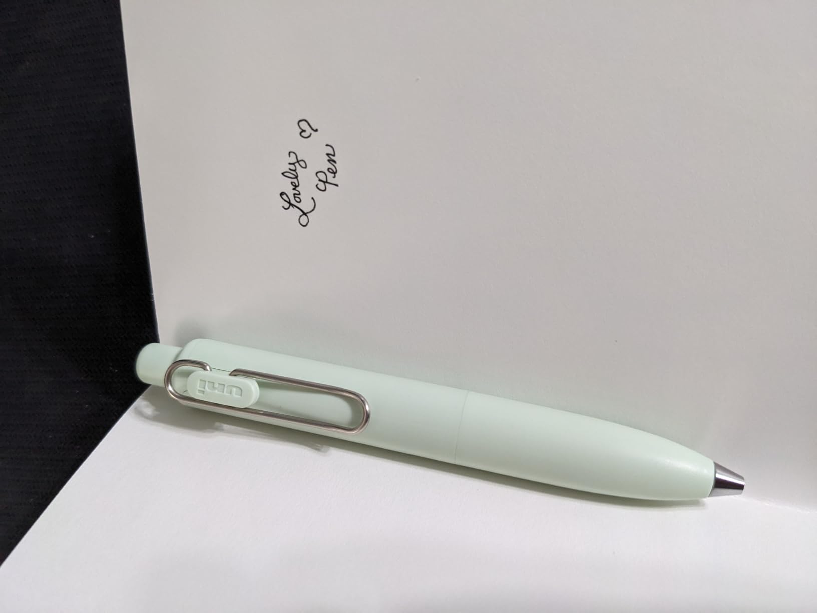 Mitsubishi Pencil UMNSP05.28 Gel Ballpoint Pen Uni-Ball One P 0.5 Banana customer photo 2