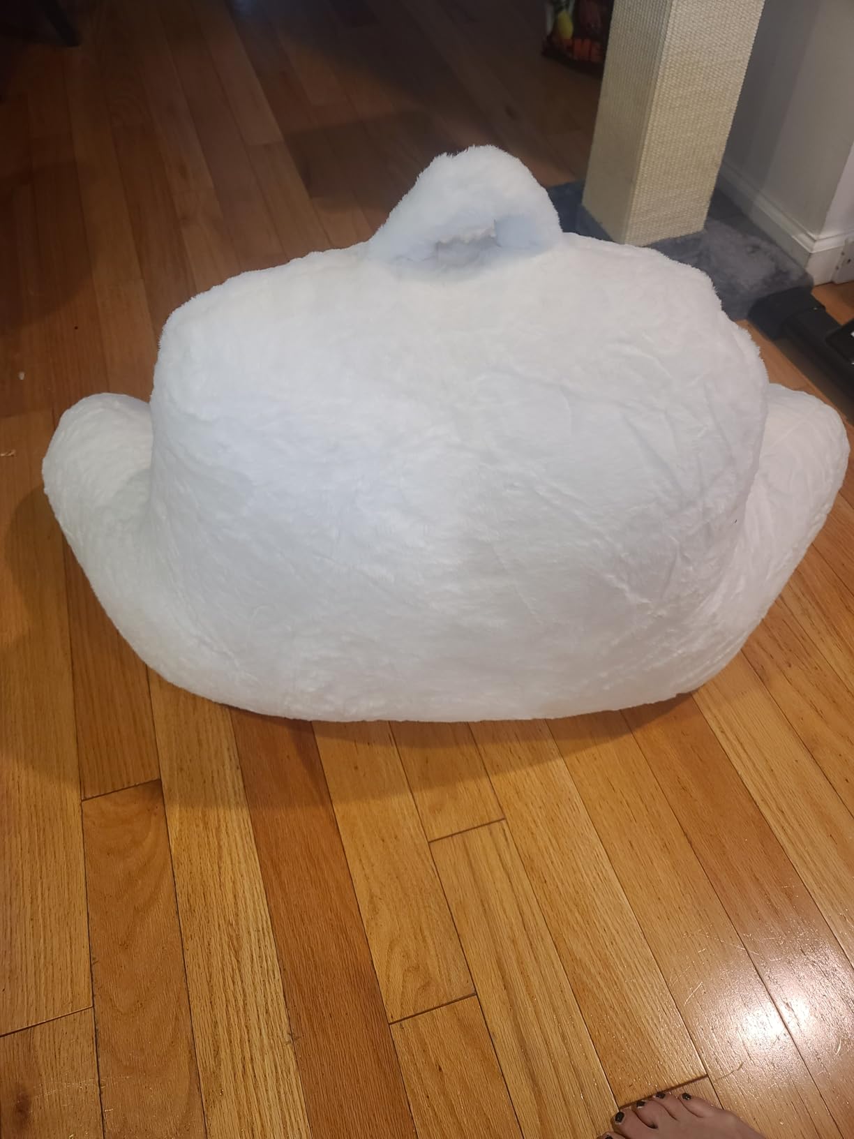 A Nice Night Ivory Reading Pillow, 18.5