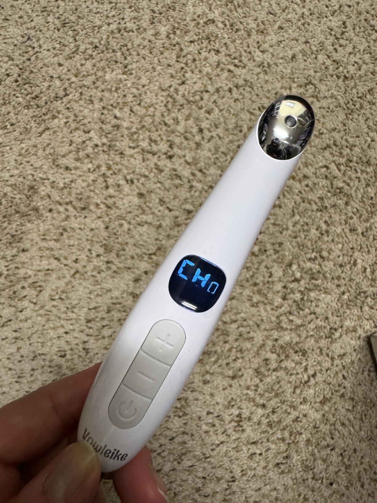 Heated Eye Wand, 3-in-1 Vibrating Eye Lift Wand, White customer photo 1