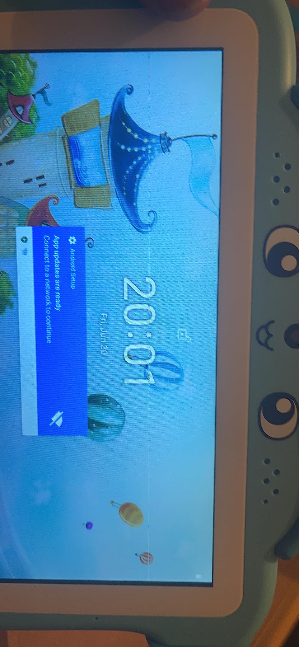 Kids Tablet 7 inch for Kids 3-7 32GB Toddler Tablets with Youtube Case WiFi Dual Camera, Android Learning Software Installed Parental Control Childrens Toddlers Tablet for Boys Girls Ages 3-12, Blue customer photo 2
