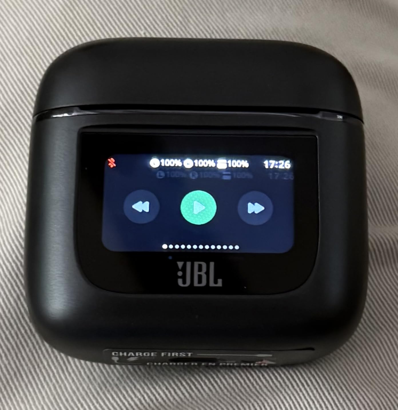 JBL Tour Pro 2 - Noise Cancelling Earbuds - Black customer photo 1