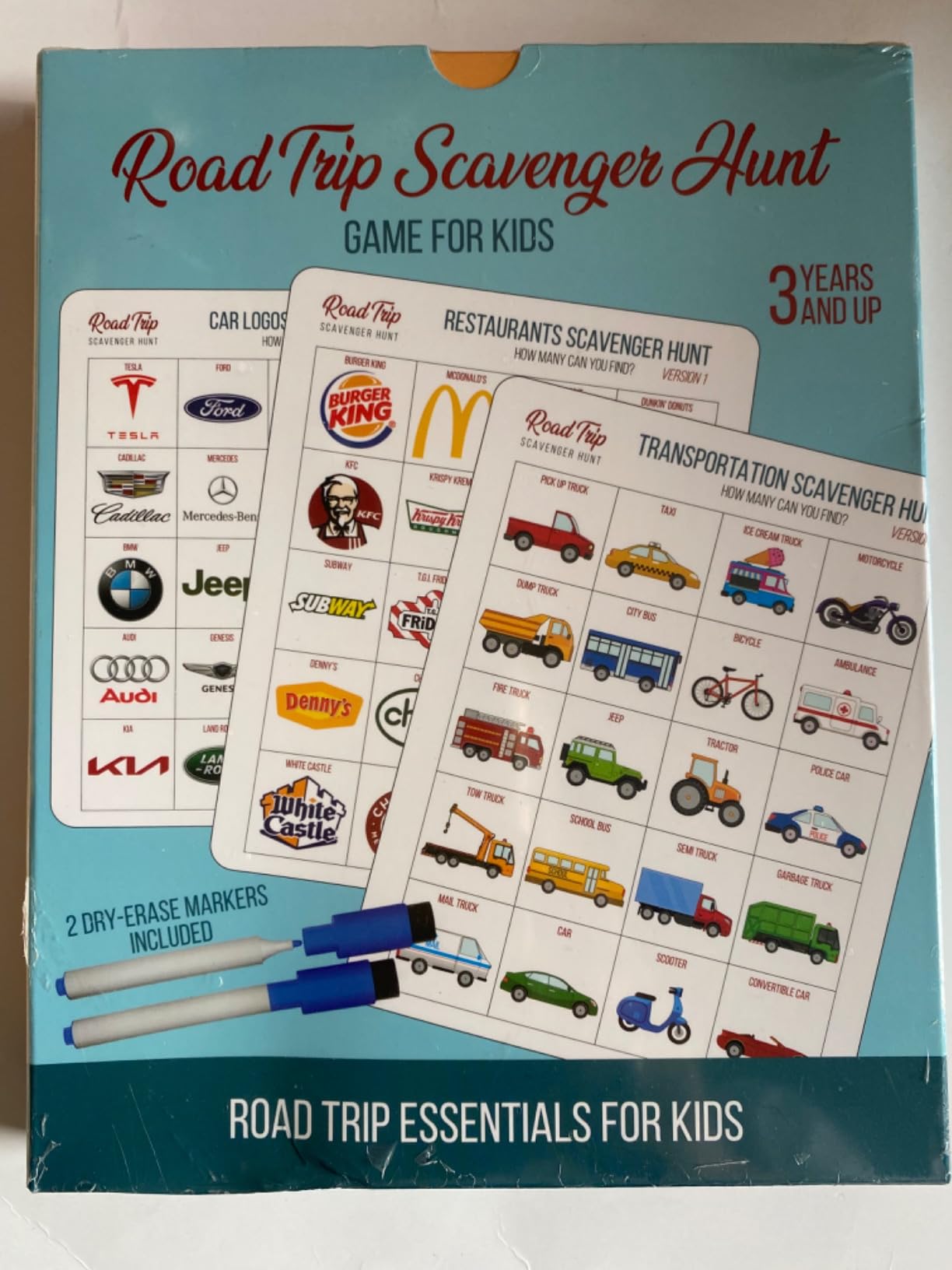 WELL BALANCED Car Bingo - Road Trip Essentials: Car Activities and Games for Kids Ages 4-8 customer photo 1