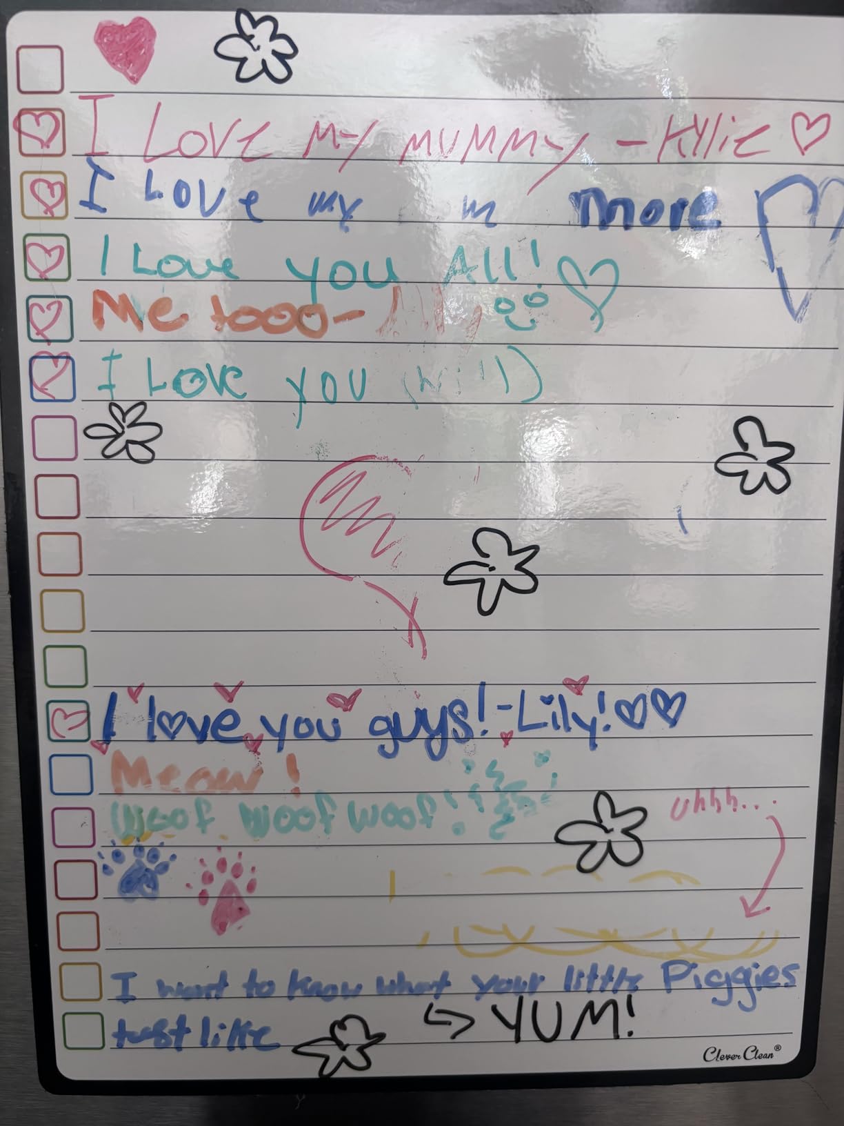Magnetic Dry Erase Chore Chart - 14.5