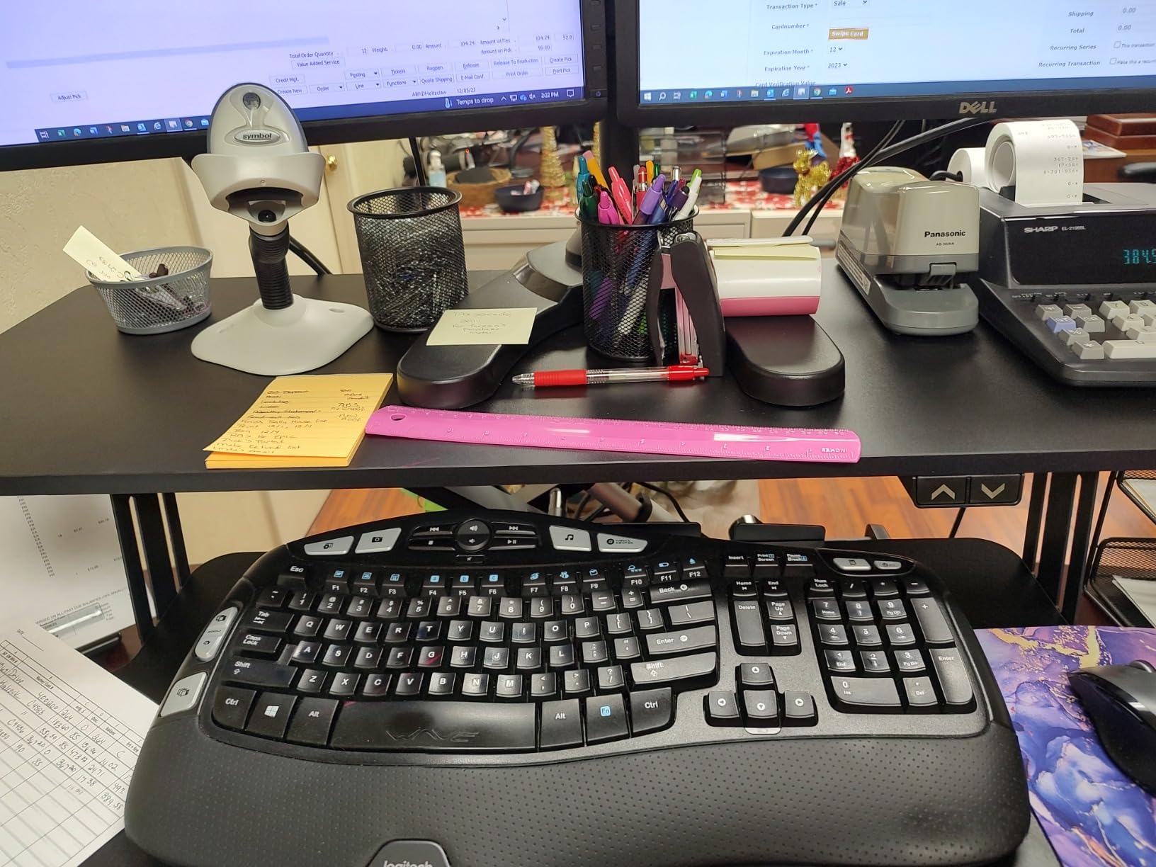 VIVO Black 36 inch Electric Desk Converter, DESK-VE36B customer photo 2