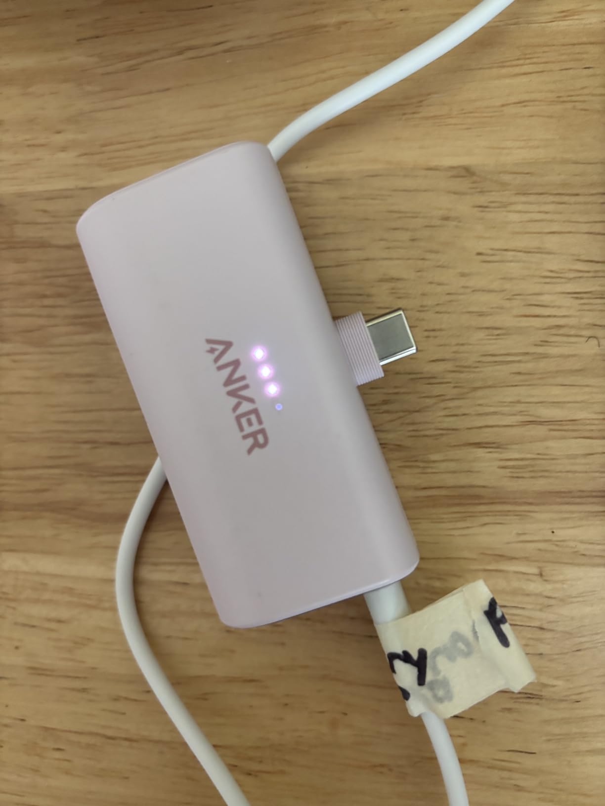 Anker Nano Power Bank,5,000mAh Portable Charger, Built-in USB-C Connector customer photo 1