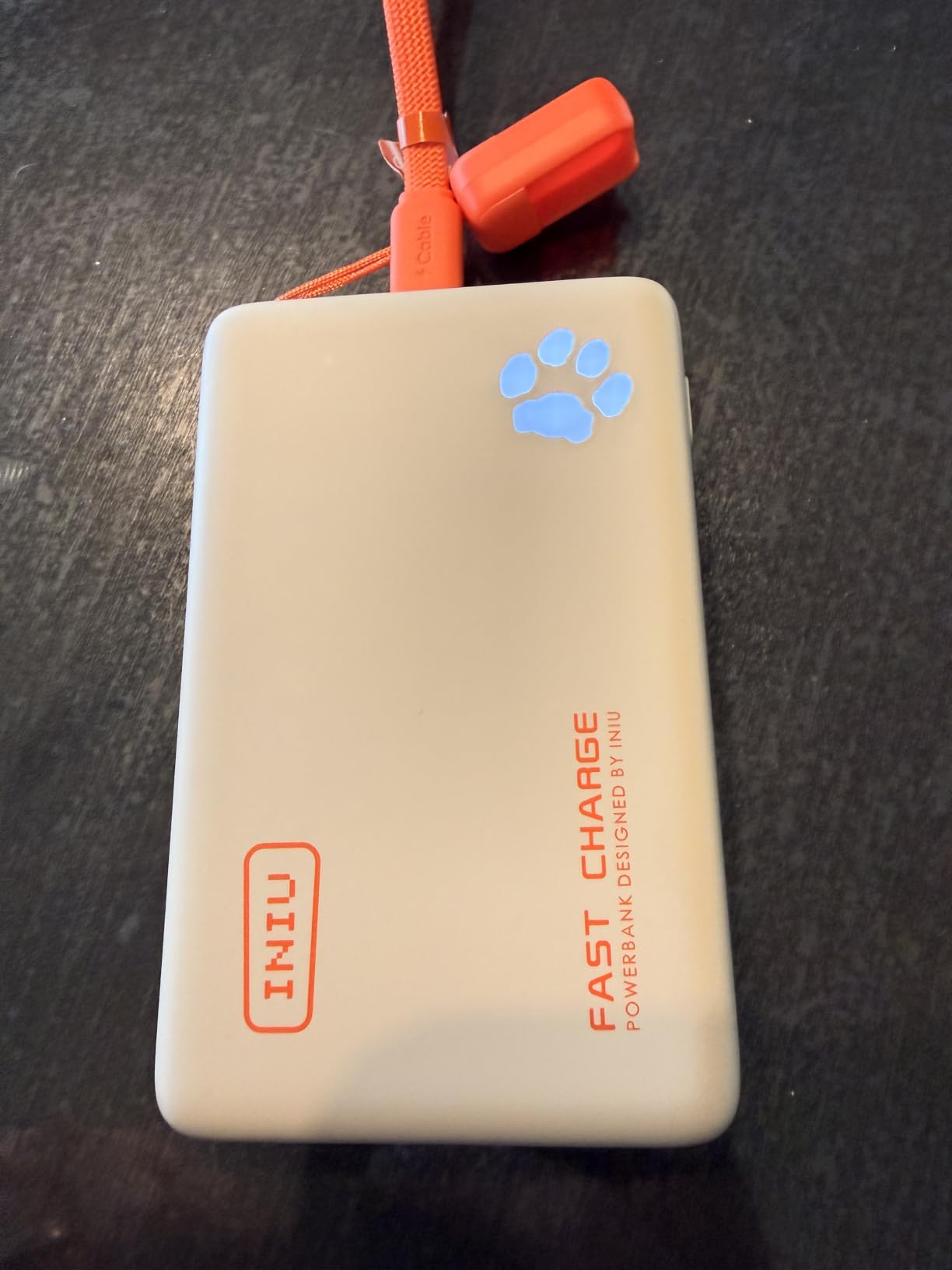 INIU 10000mAh 45W Fast Charging Portable Charger, Smaller Travel Power Bank customer photo 2