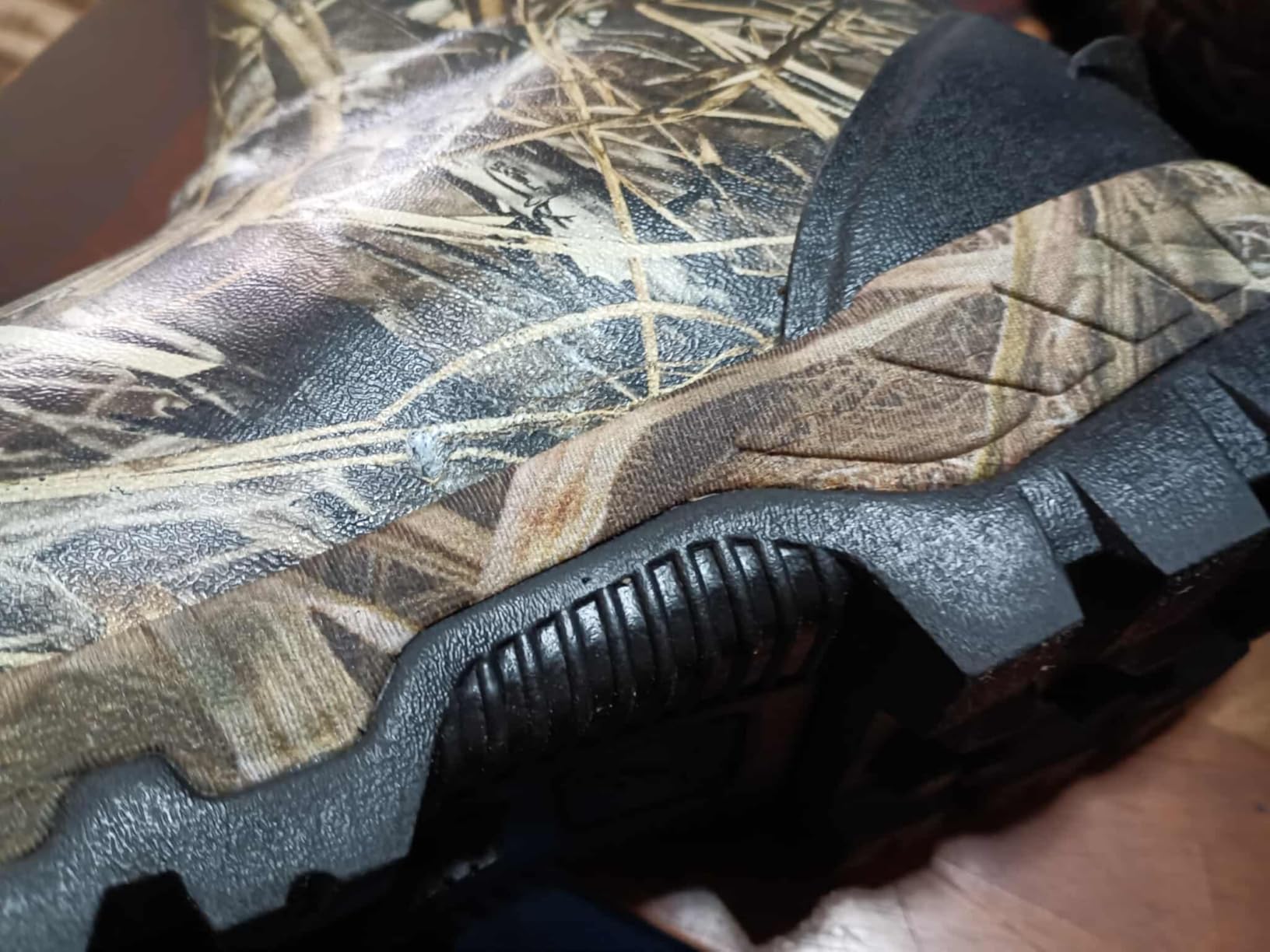 8 Fans Rubber Hunting Boots, Camo, 1000G Thinsulate Insulated customer photo 1
