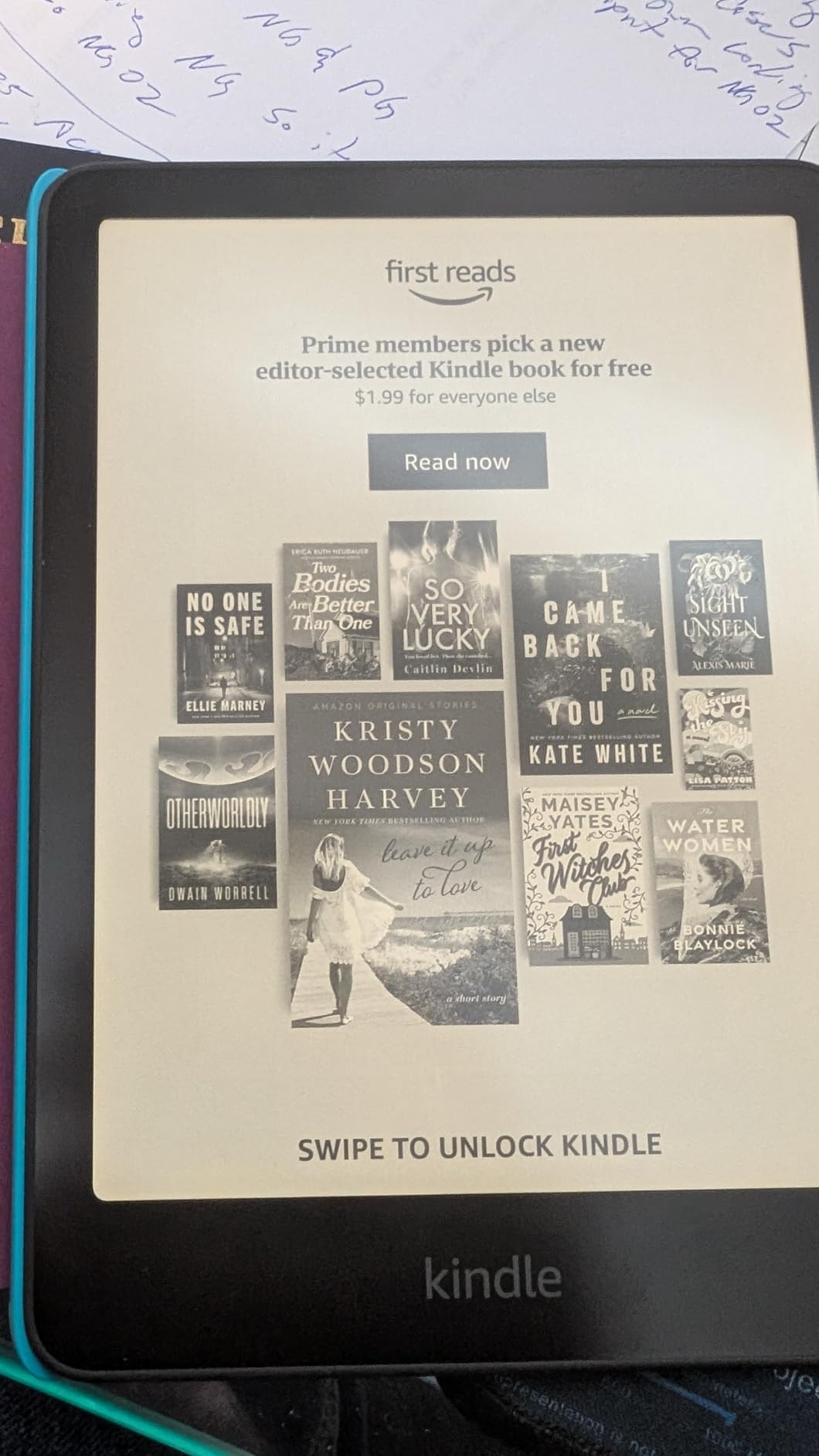 Amazon Kindle Paperwhite Kids 16GB (newest model) – larger 7