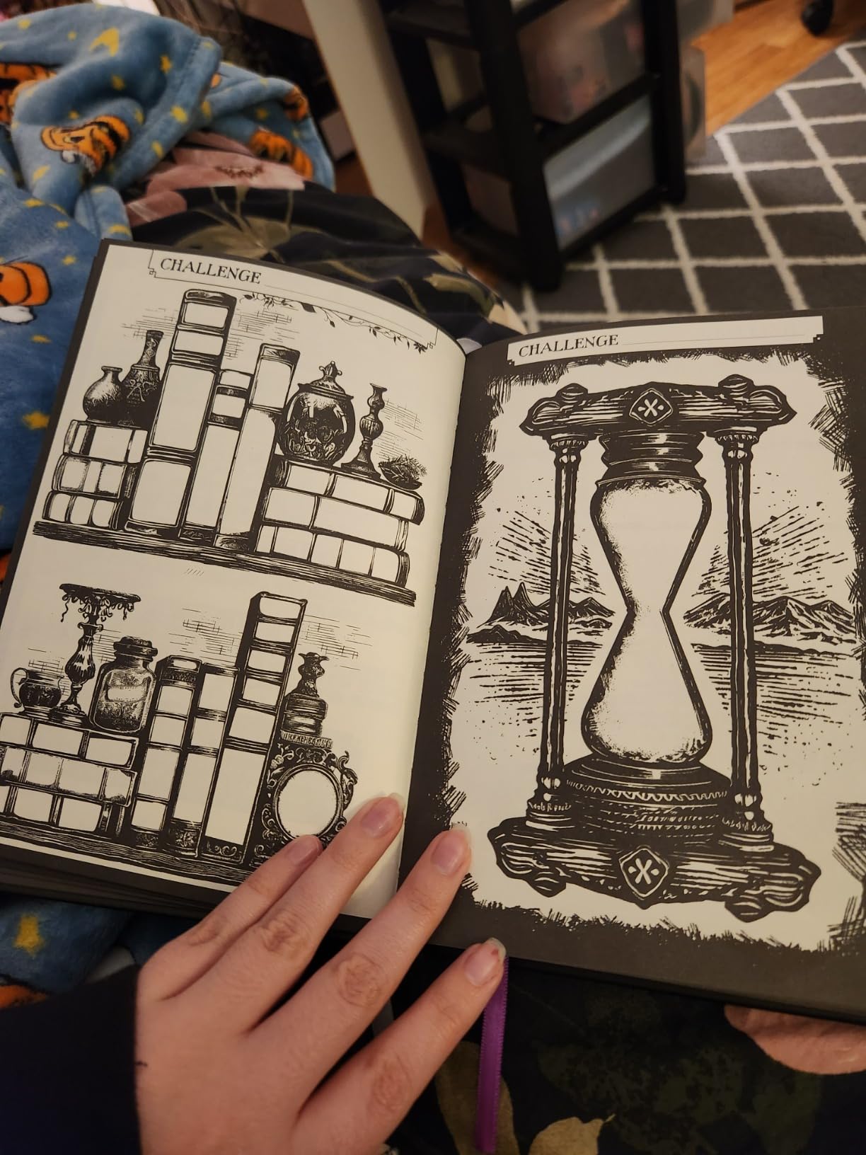 ConQuest Waiting for the Night Gothic-Inspired Reading Journal customer photo 2