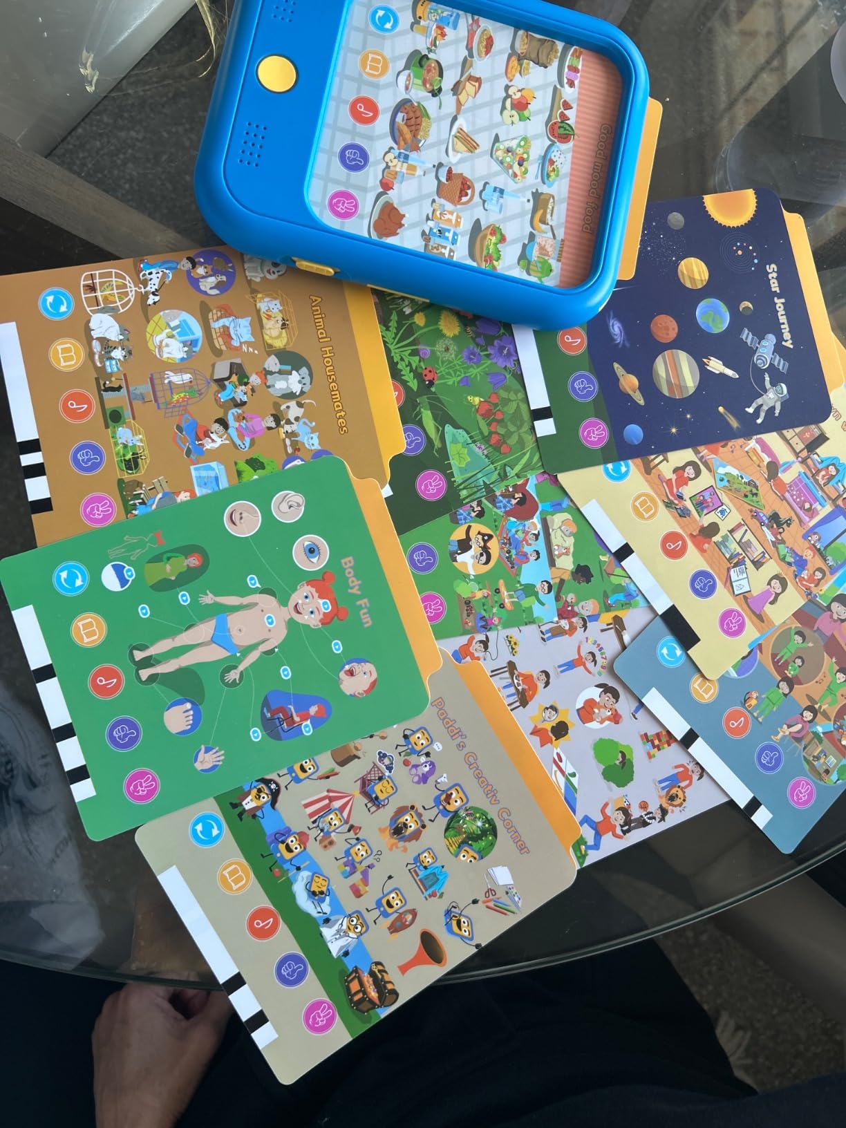 Qiaojoy Kids Learning Tablet Educational Learning Pad for Toddlers 2-5 customer photo 2