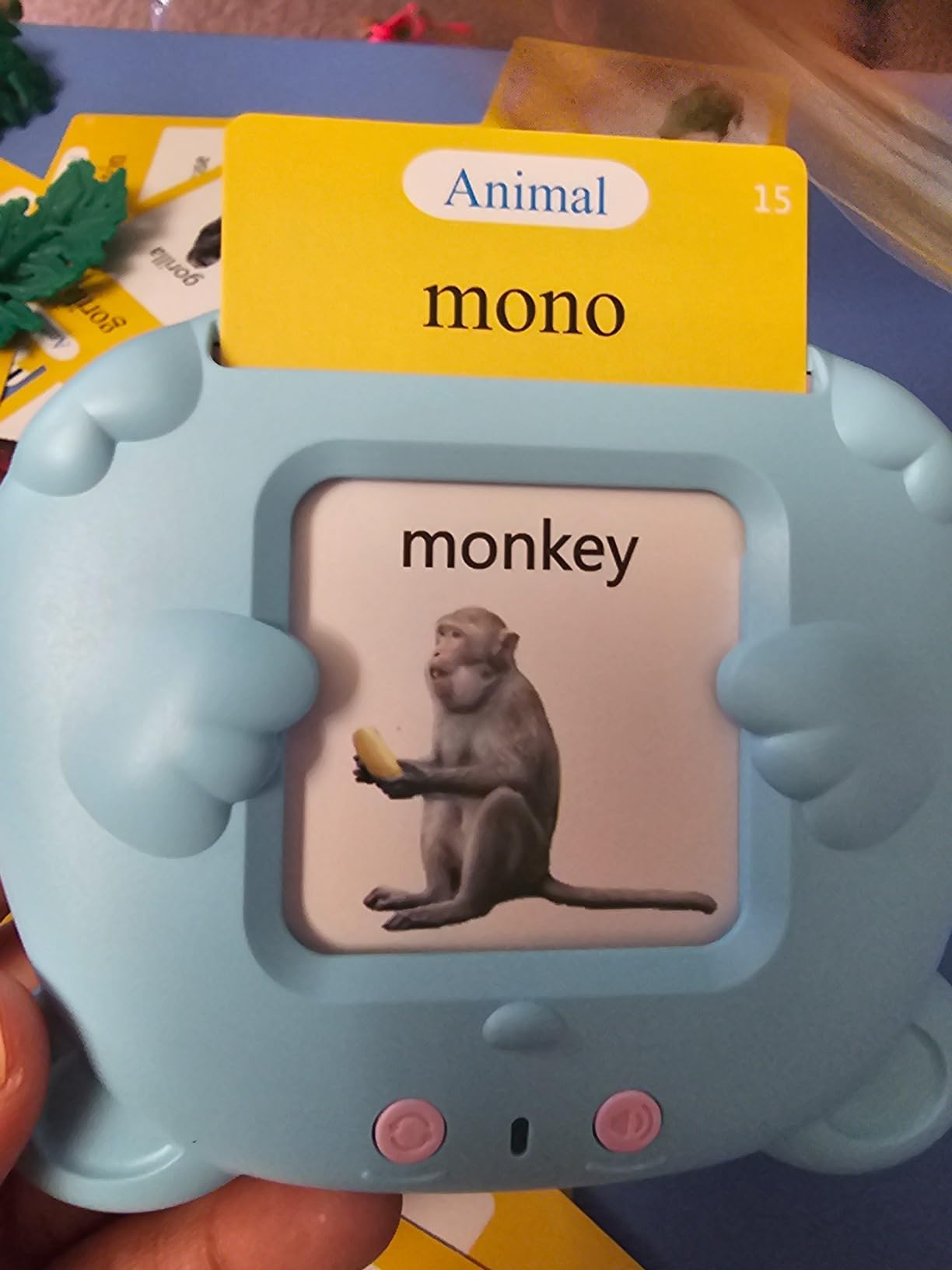 Spanish & English 510 Words Alphabet Bilingual Talking Flash Cards for Kids customer photo 2