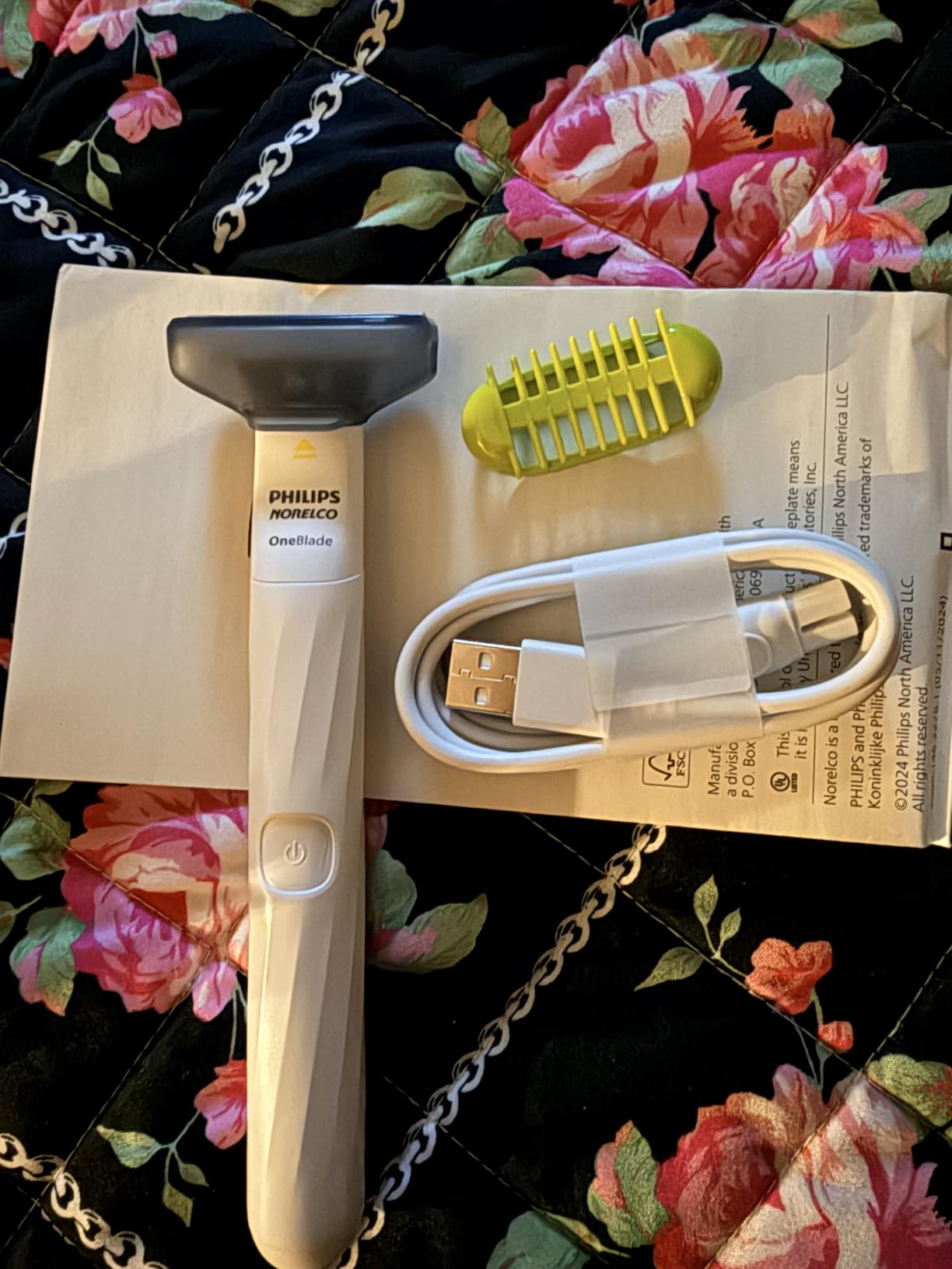 Philips Norelco OneBlade Intimate Trimmer and Shaver with Skin Protection customer photo 2
