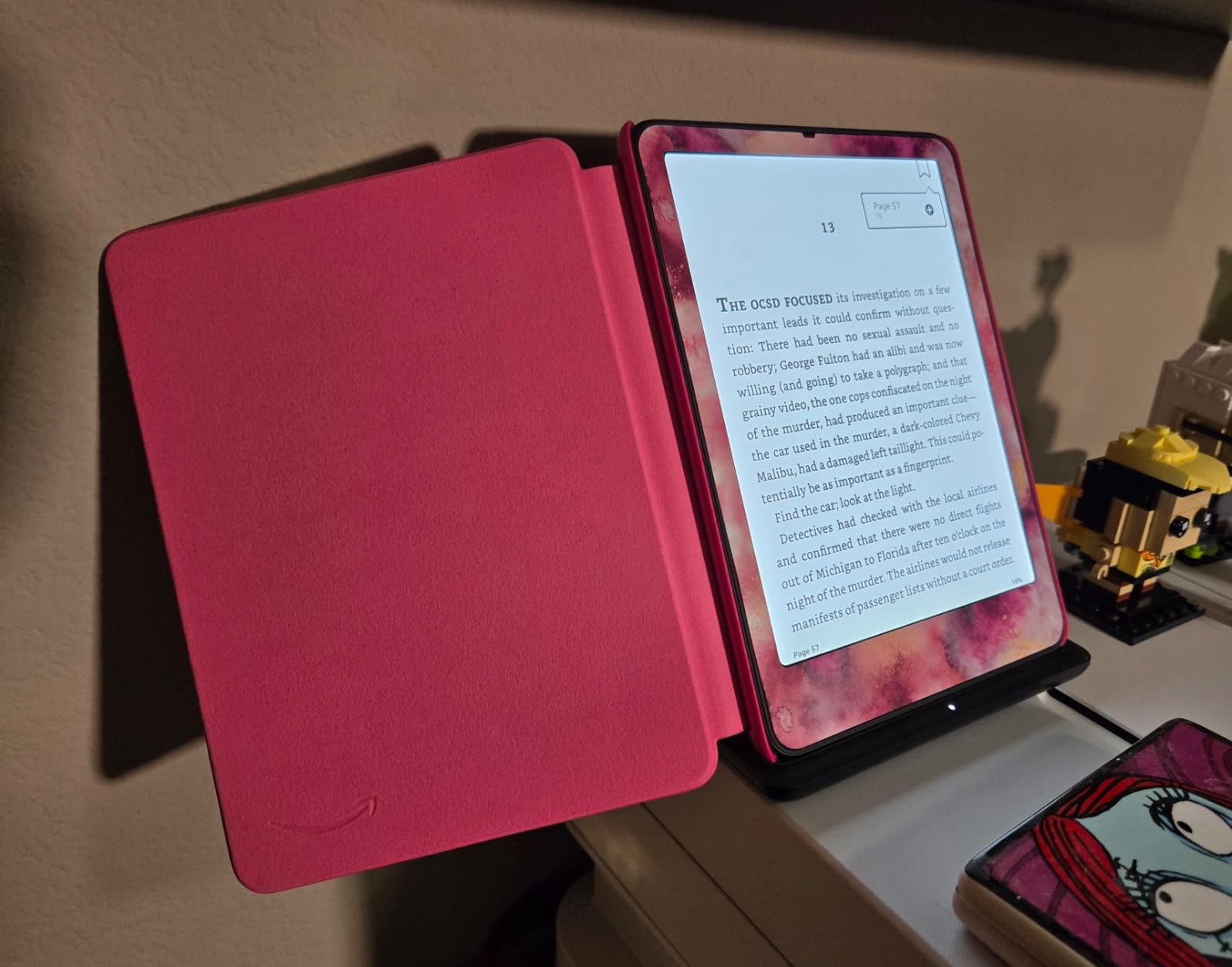 Amazon Plant-Based Leather Case- Lightweight, Protective Cover Designed with Sustainability in Mind for Kindle Paperwhite and Kindle Colorsoft customer photo 2