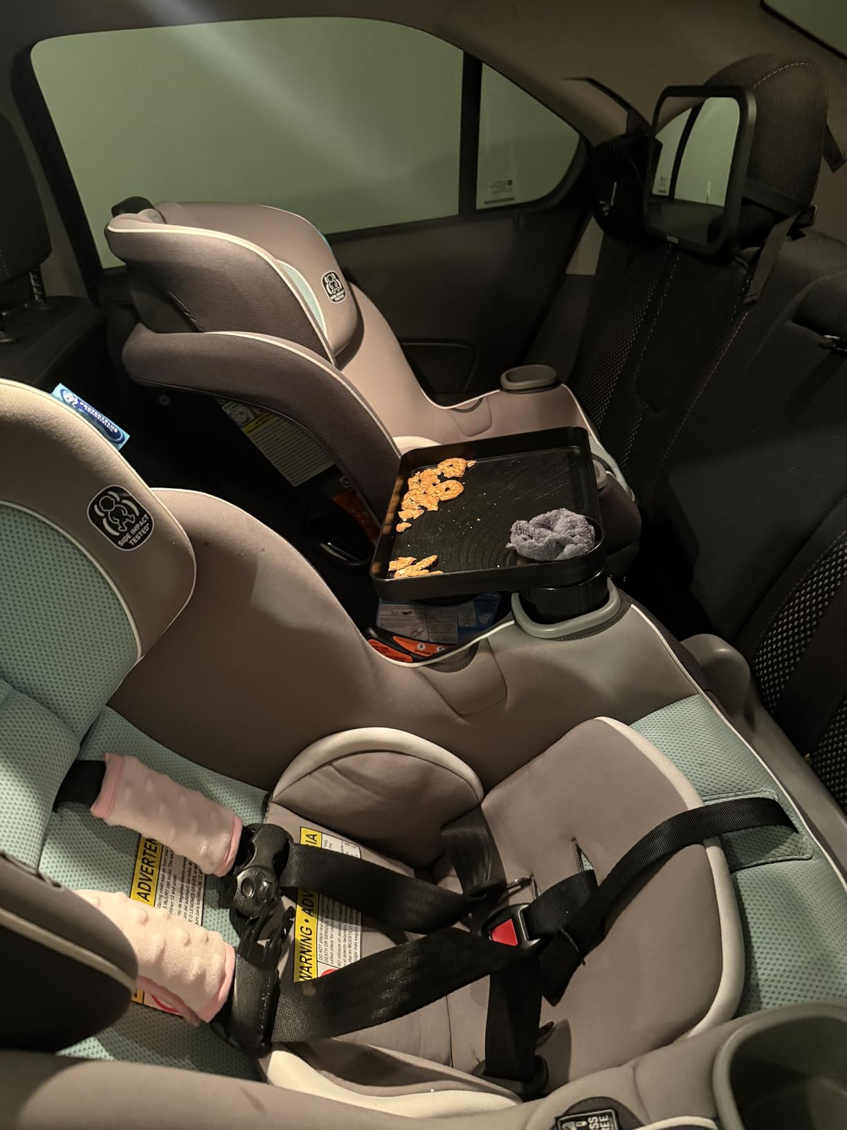 SEVEN SPARTA Car Seat Tray for Kids Toddler Travel with Soft Rubber Base customer photo 1