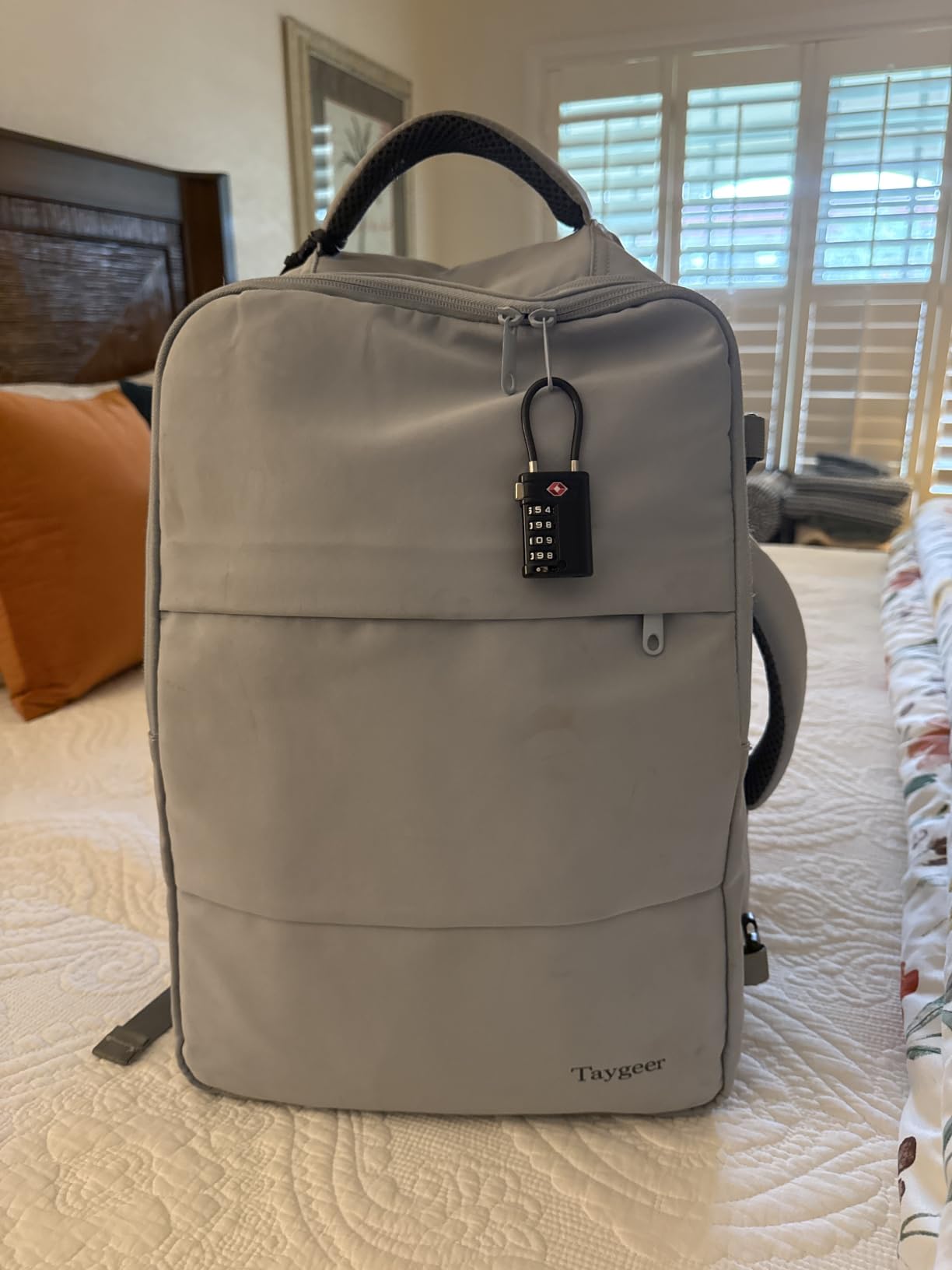 Taygeer Travel Laptop Backpack for Men, Airplane Approved Travel Backpack customer photo 2
