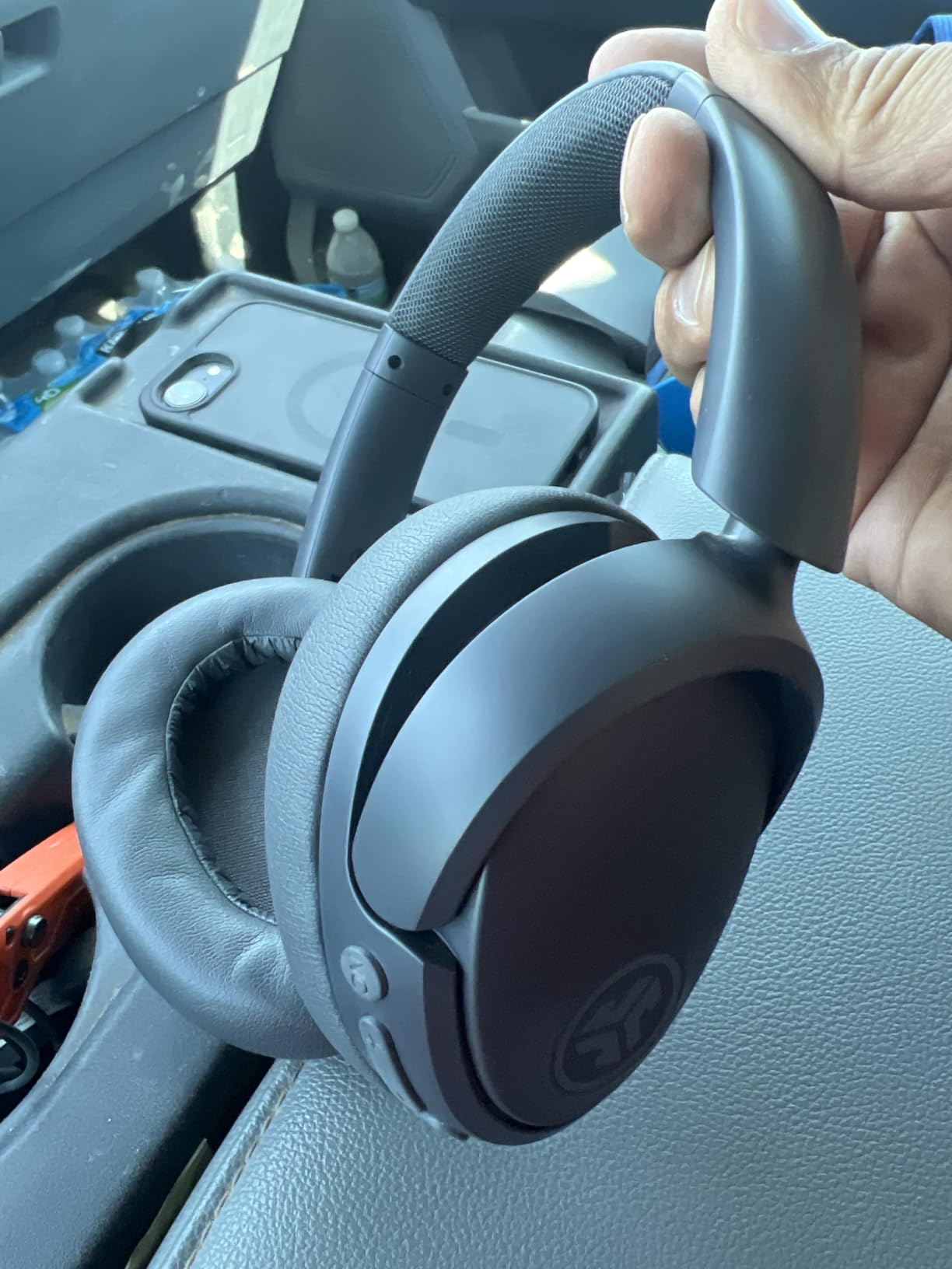 JLab, JBuds Lux ANC, Over Ear Headphones, Active Noise Cancelling, Bluetooth, Spatial Audio, Sage customer photo 2