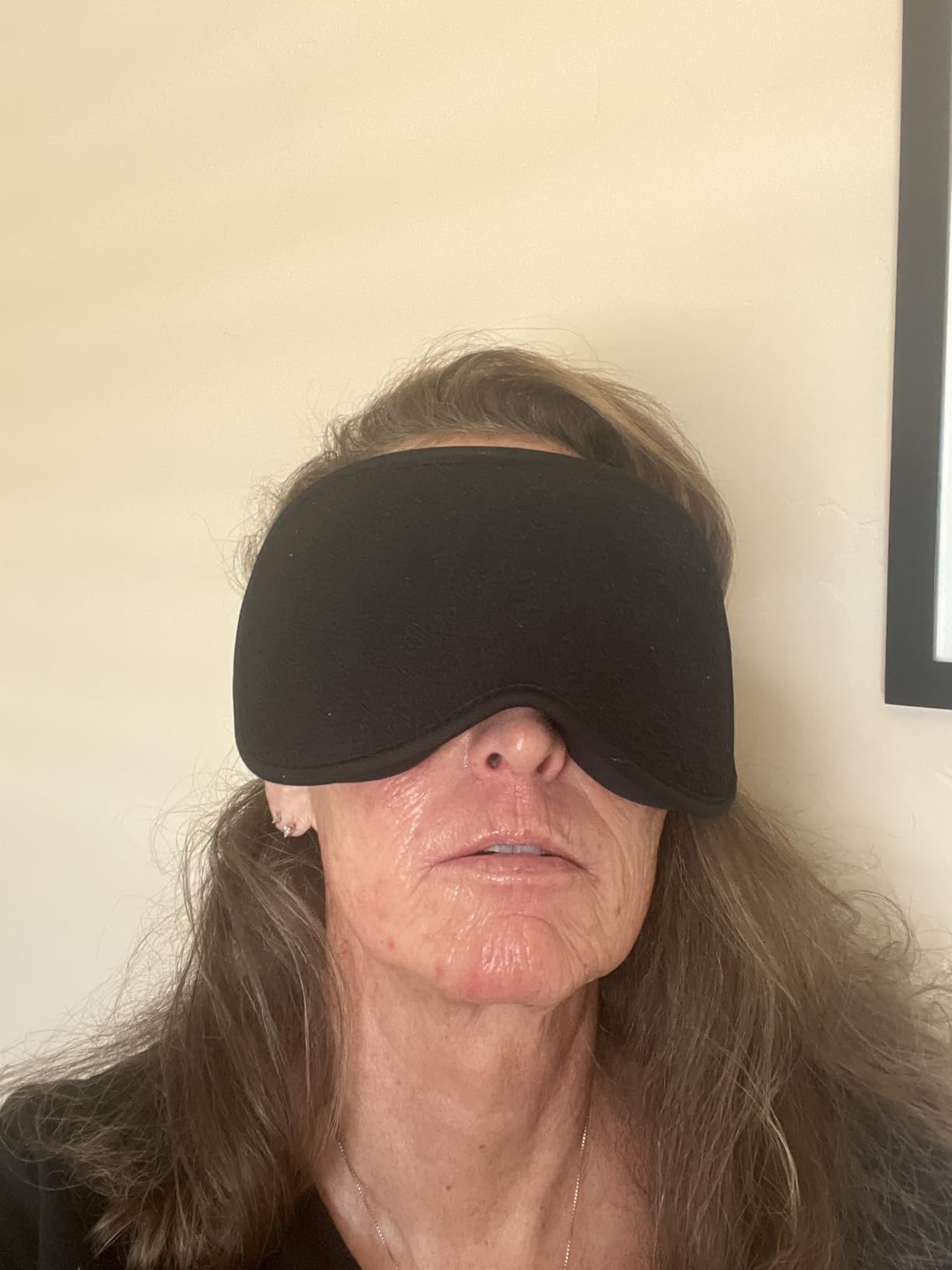 Gritin 100% Blackout Sleep Eye Mask for Women Men, Zero Pressure Sleep Mask customer photo 2