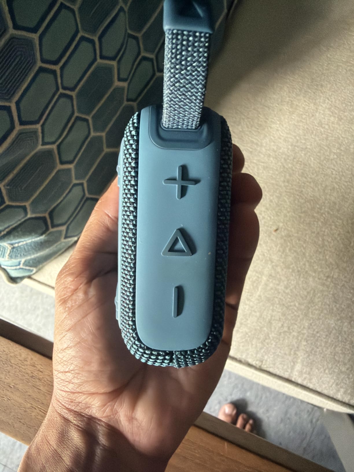 JBL Go 4 - Ultra-Portable Bluetooth Speaker - Blue customer photo 2