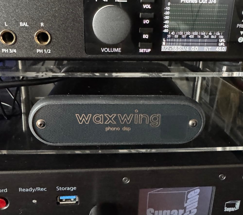 Waxwing Phono DSP Preamp from Parks Audio with Magic, Optical Out & Full App Control customer photo 2